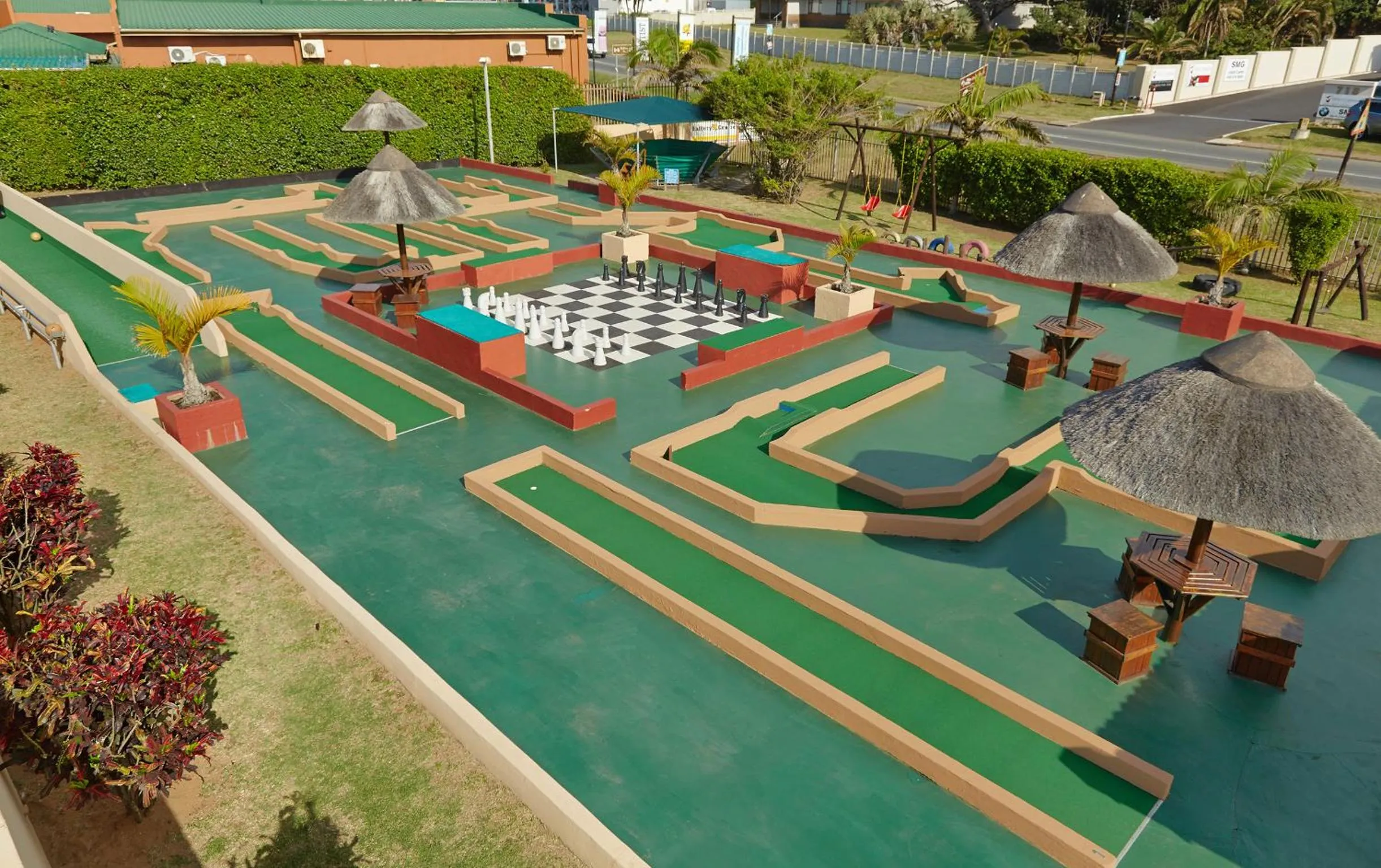 Minigolf in First Group Club Hacienda