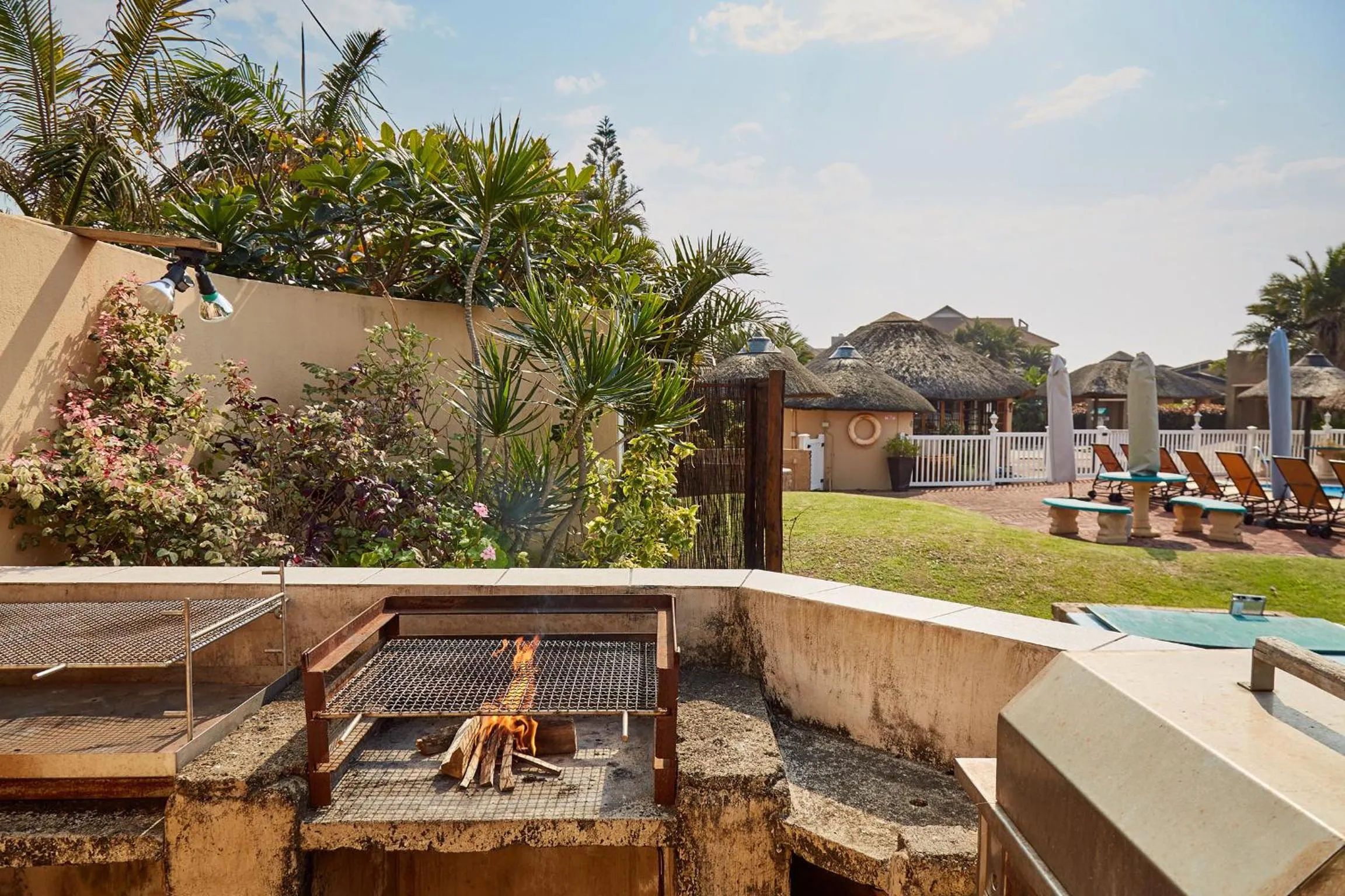 BBQ facilities in First Group Club Hacienda