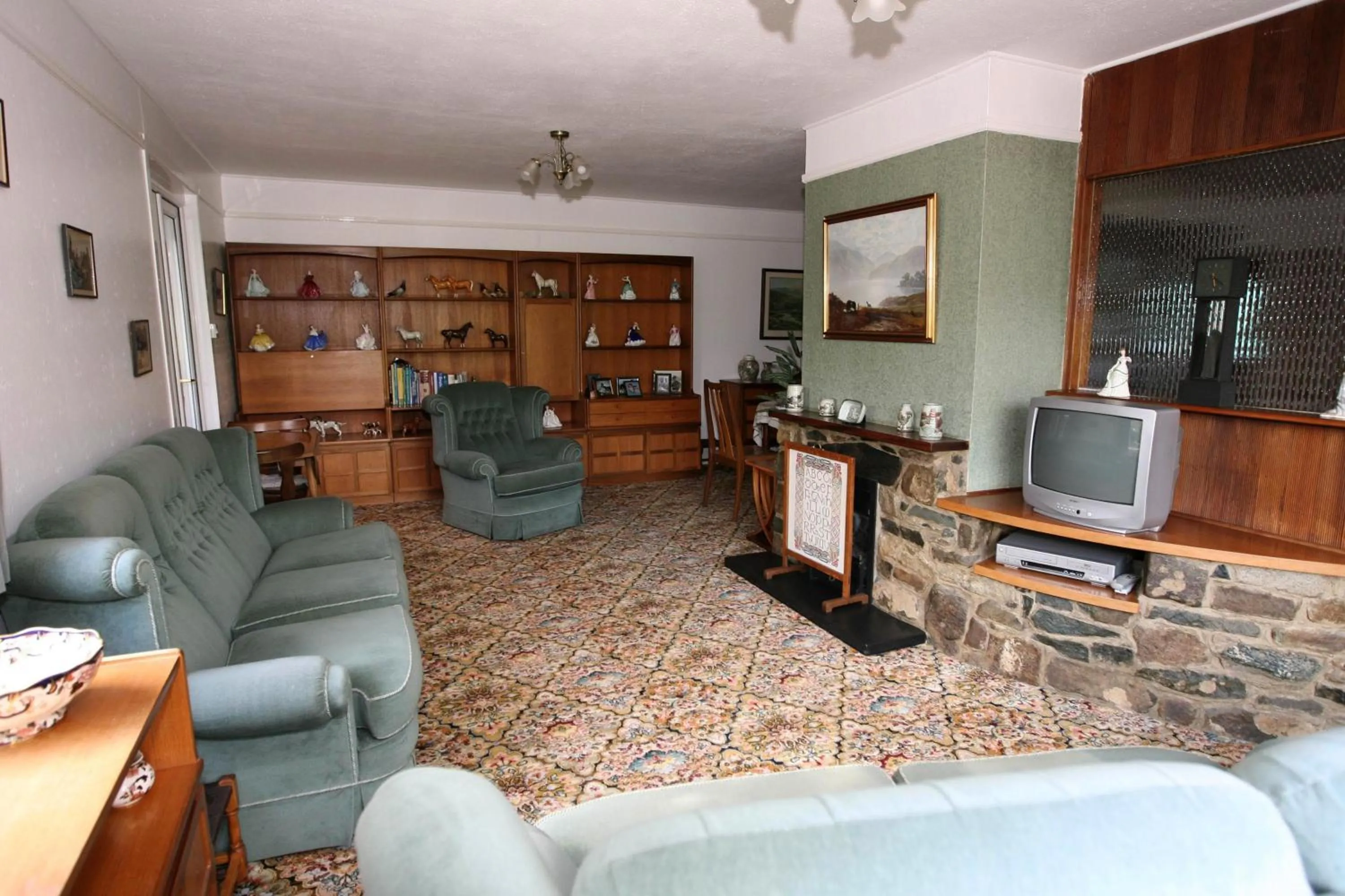 Communal lounge/ TV room in Dwy Olwyn