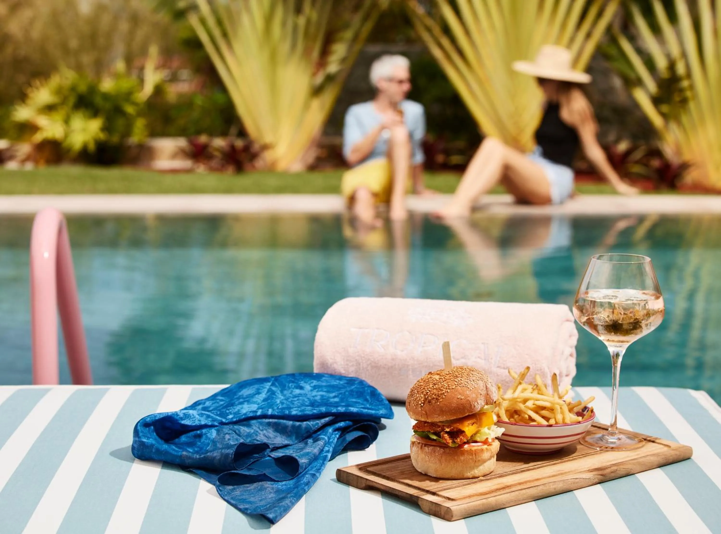 Swimming pool in Tropical Hotel St Barth