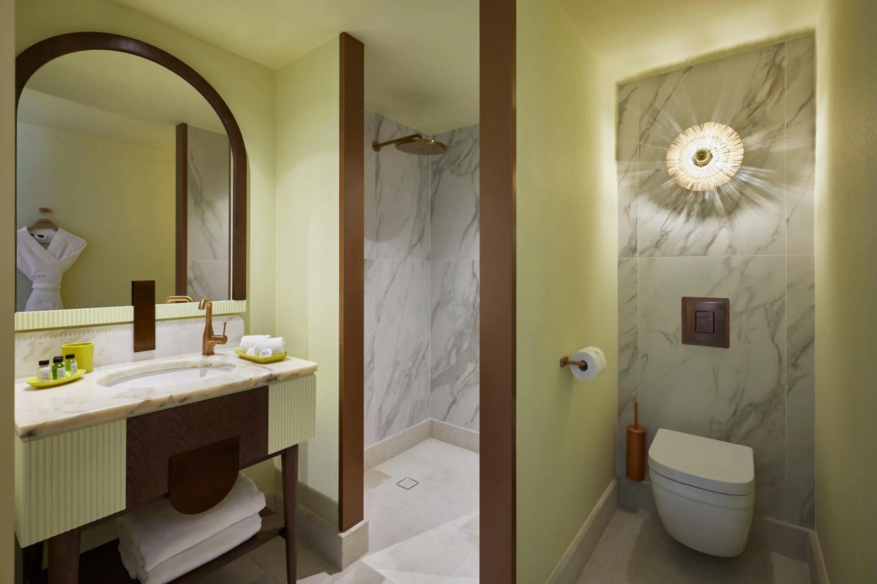 Bathroom in Tropical Hotel St Barth