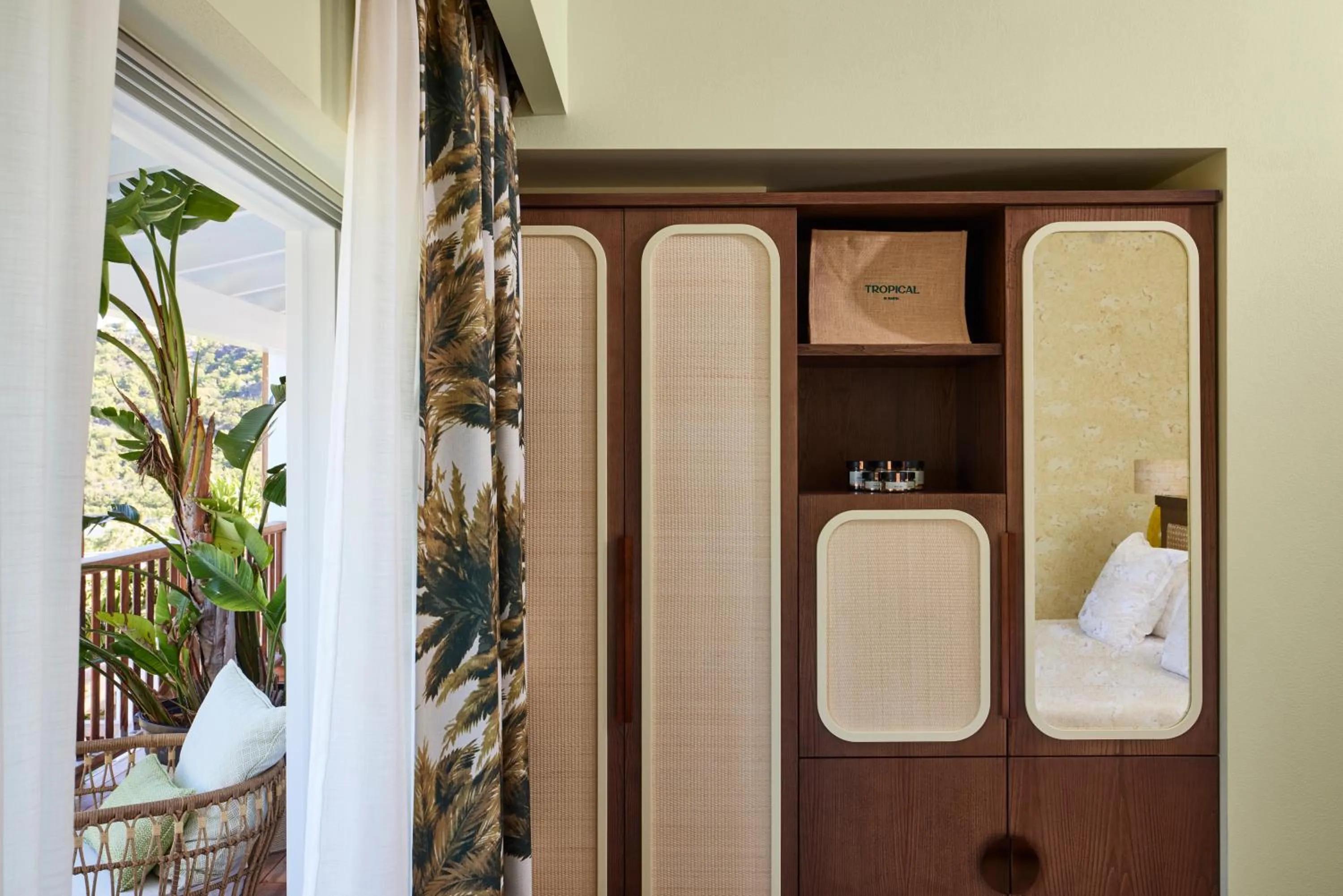 Bedroom in Tropical Hotel St Barth