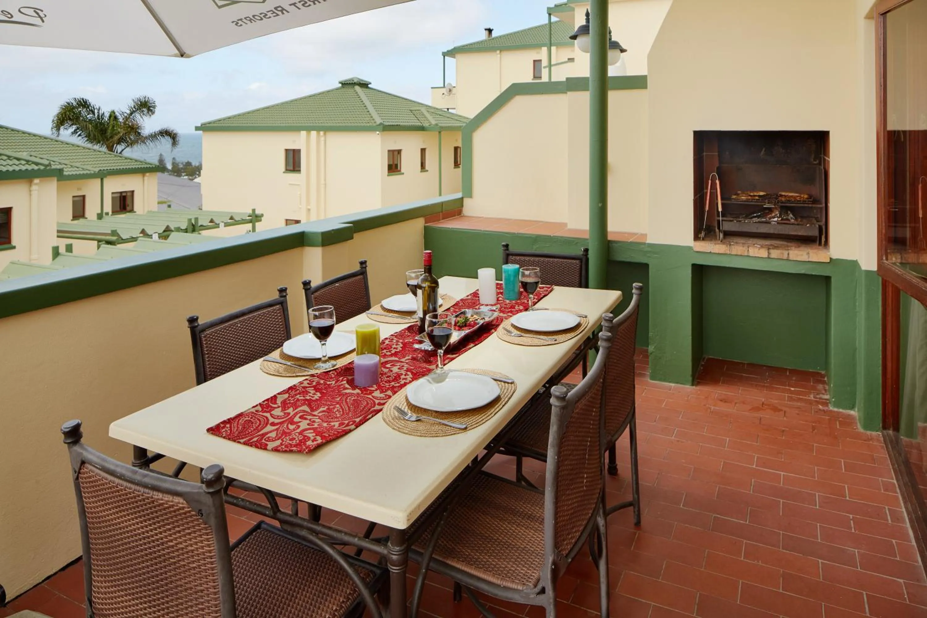 BBQ facilities in First Group Perna Perna Mossel Bay