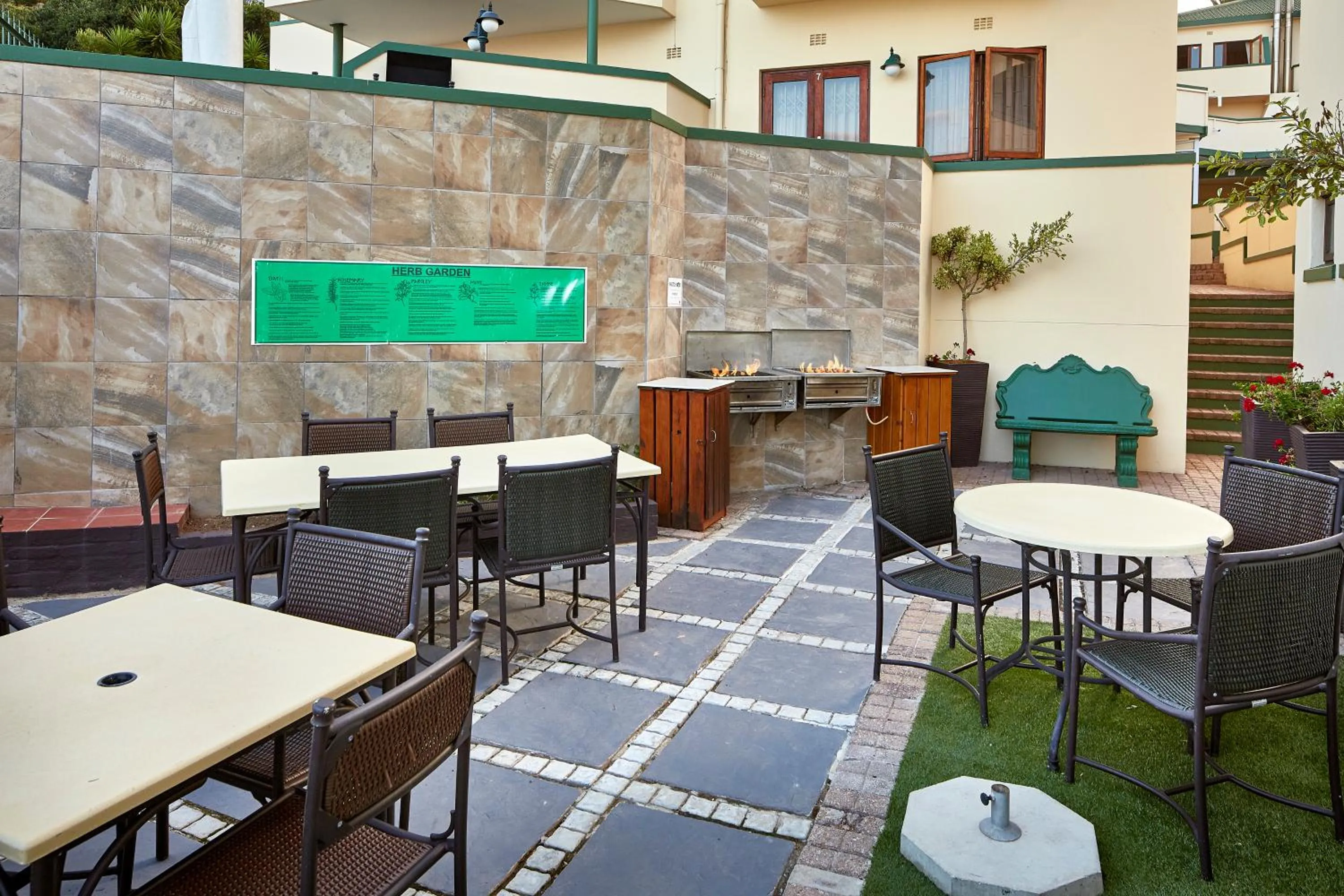 BBQ facilities in First Group Perna Perna Mossel Bay