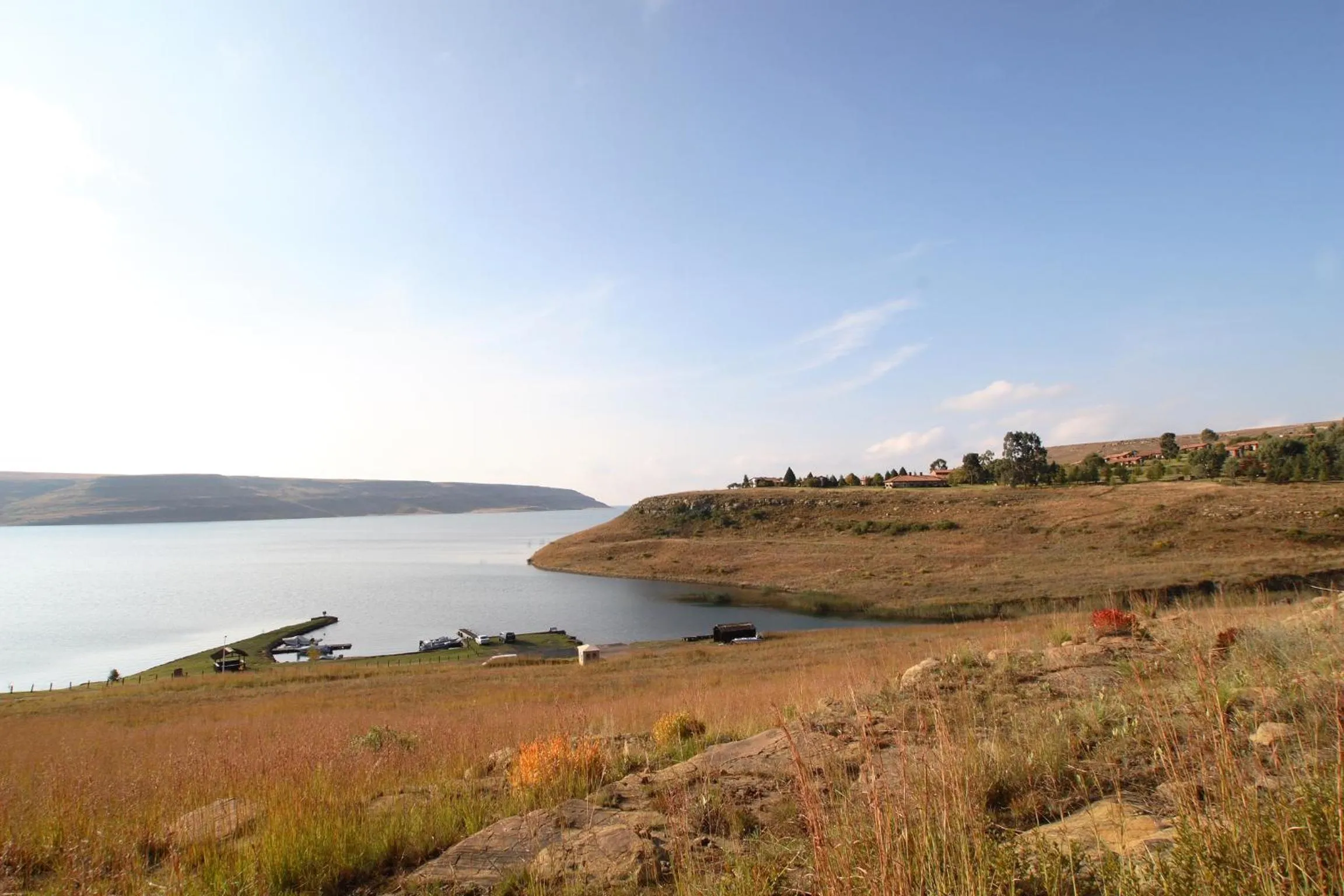 Lake view in First Group Qwantani