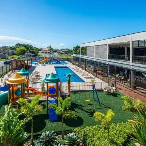 Aqua park in Solar Pedra da Ilha