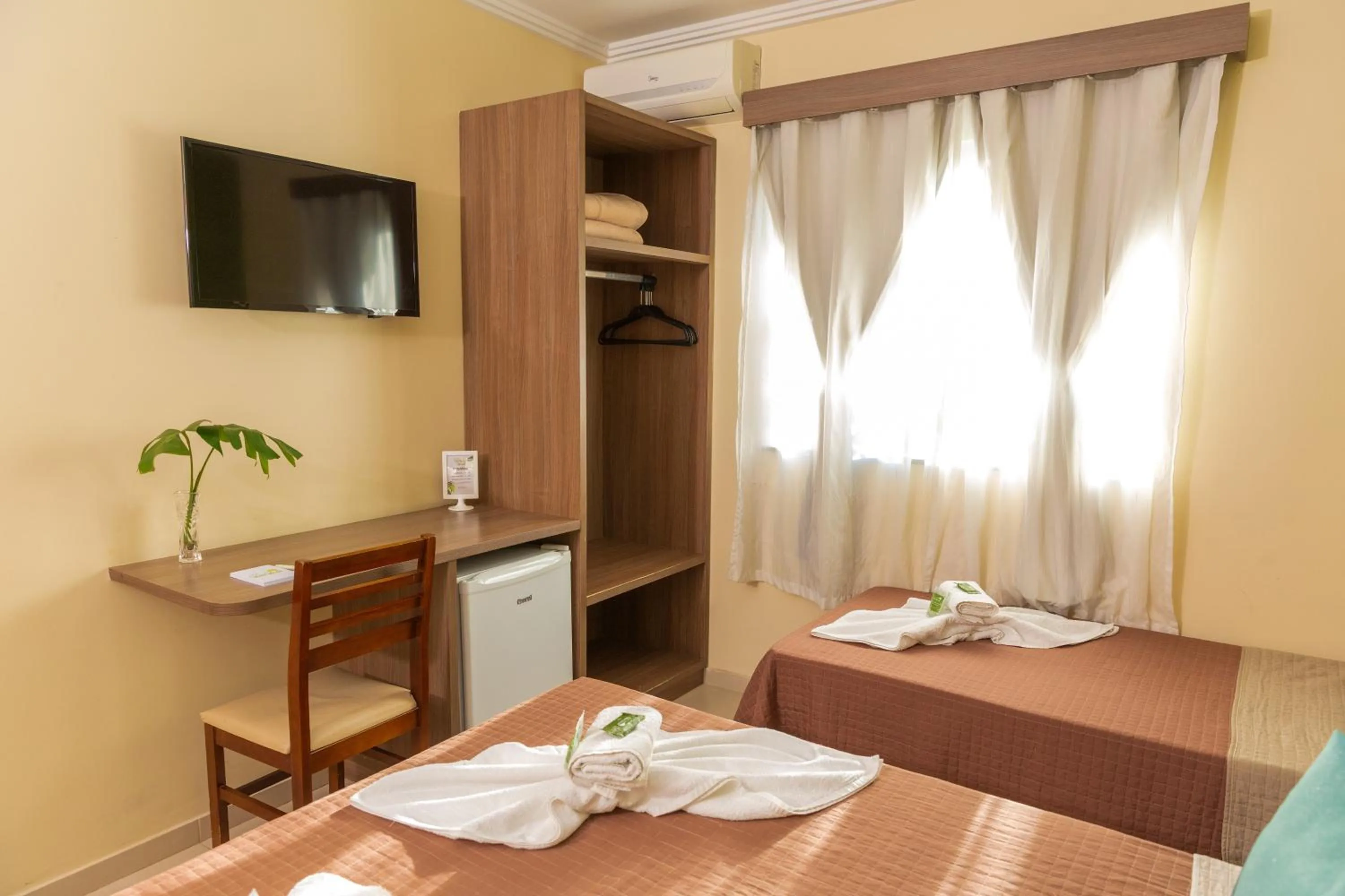 Bed in Pousada Valle Verde