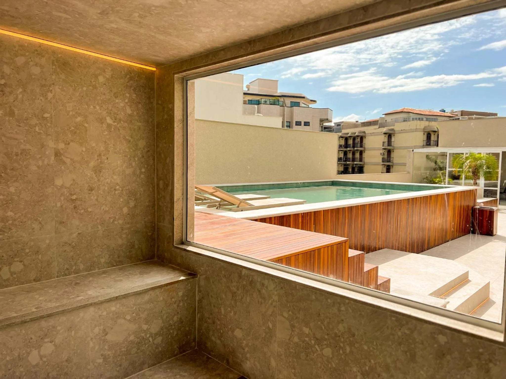 Sauna in Pousada Valle Verde