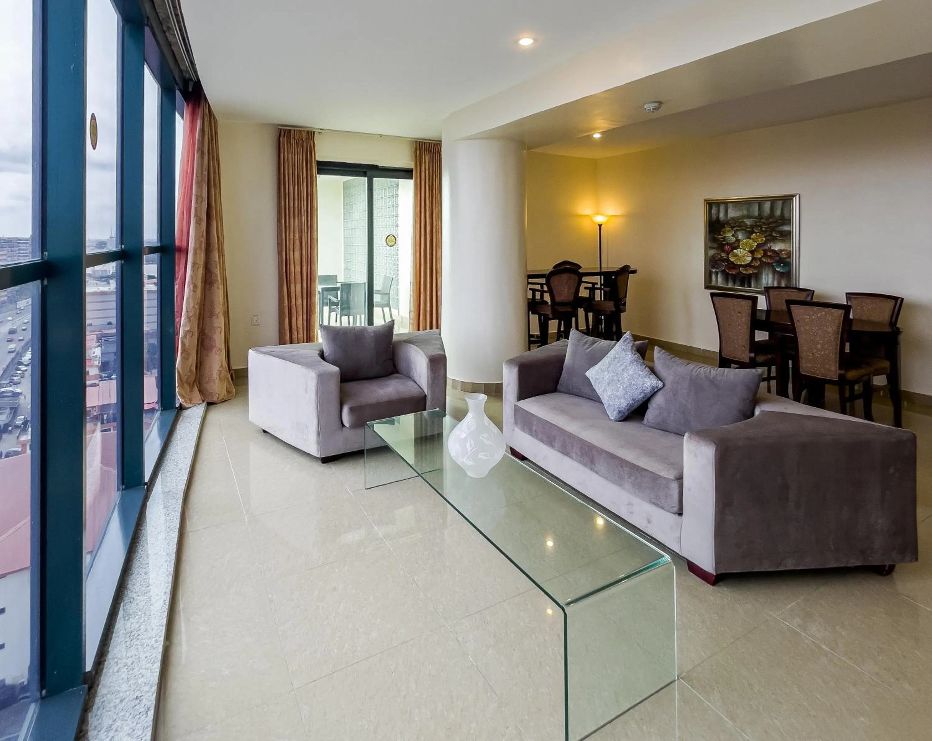 Living room in Black Diamond Hotel