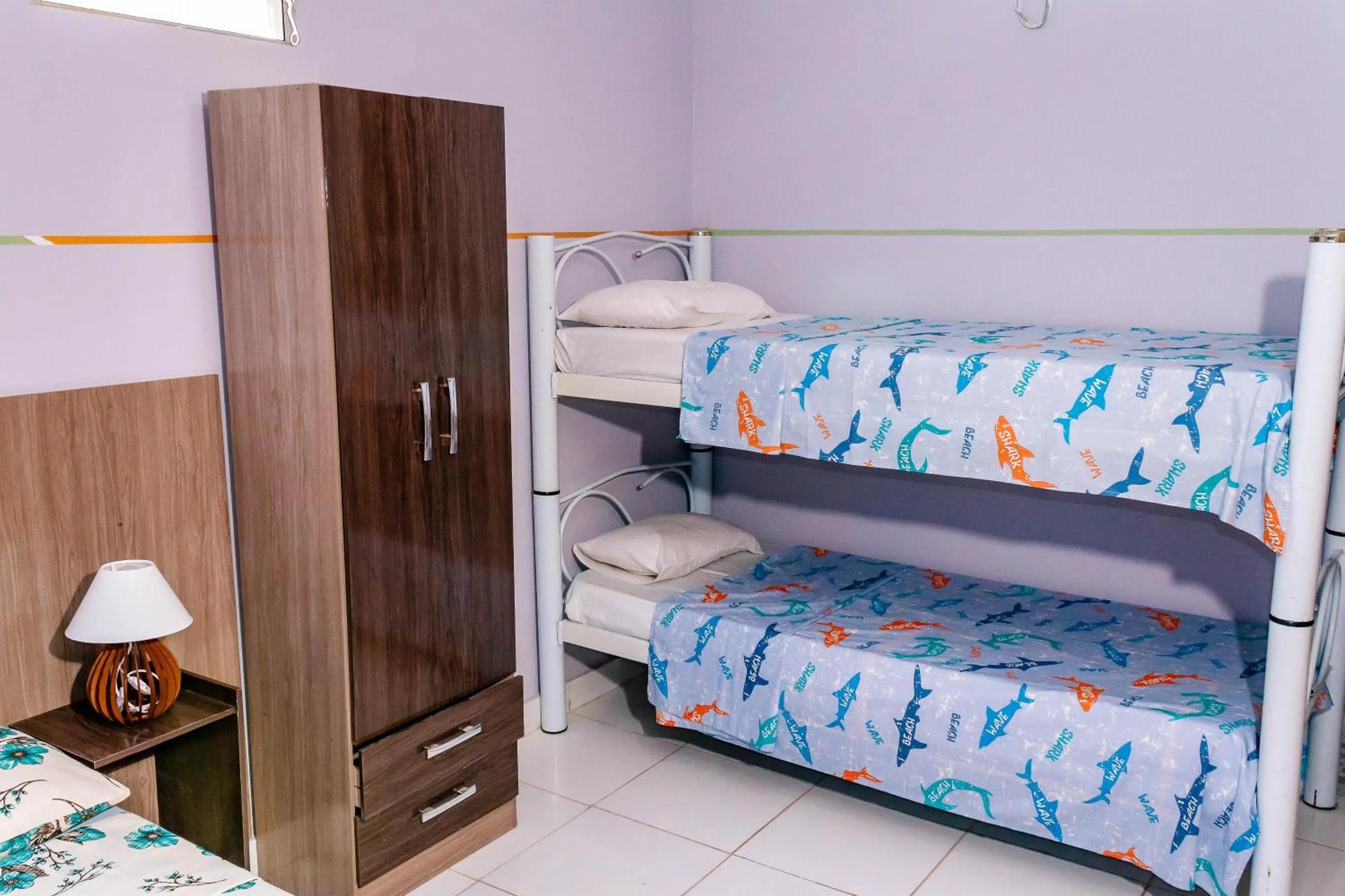 Bed in Pousada Cachoeira da Fumaça