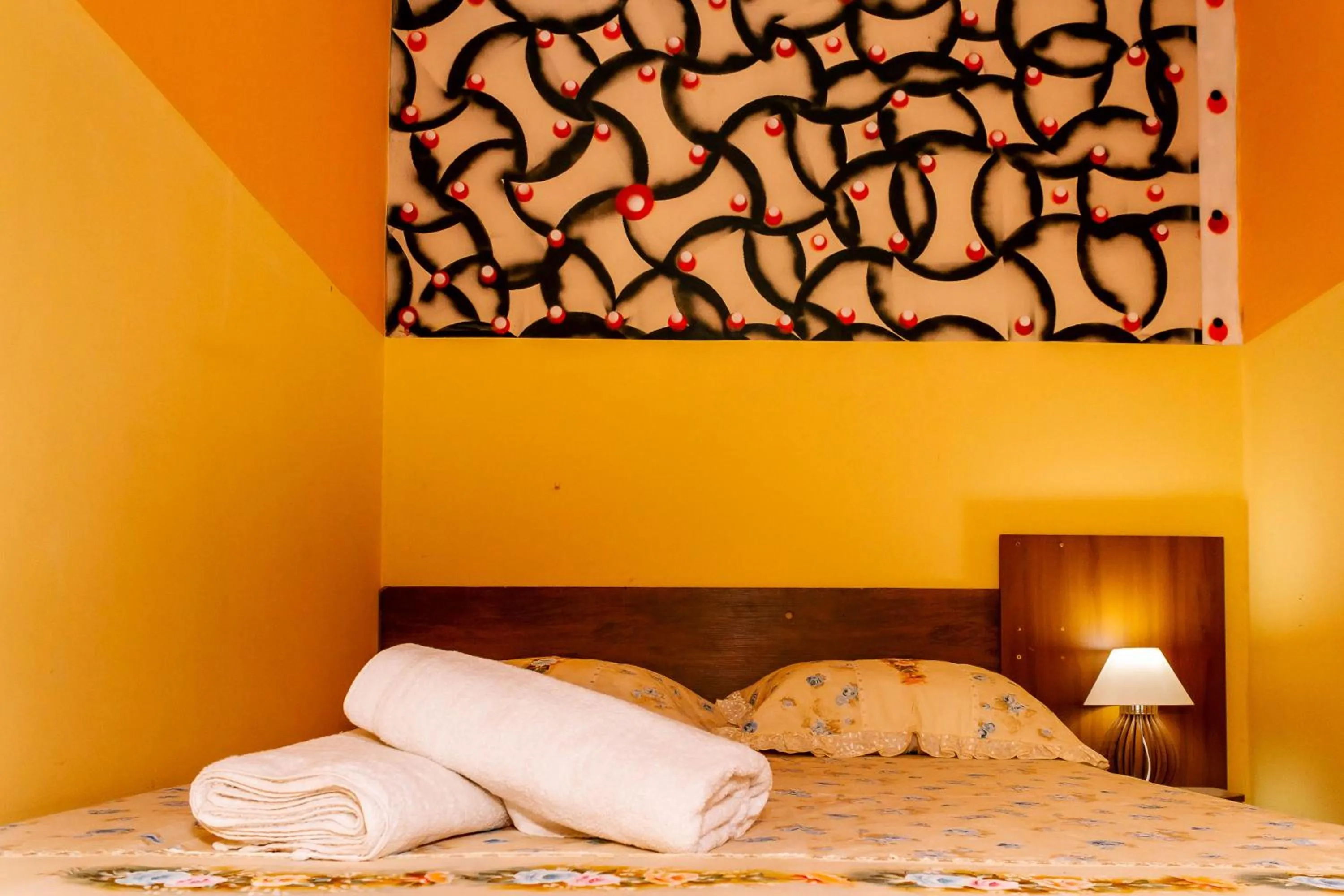 Bed in Pousada Cachoeira da Fumaça