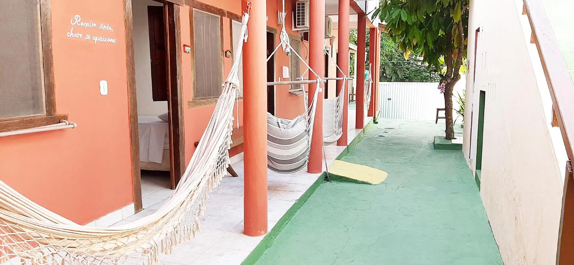 Patio in Pousada Semente