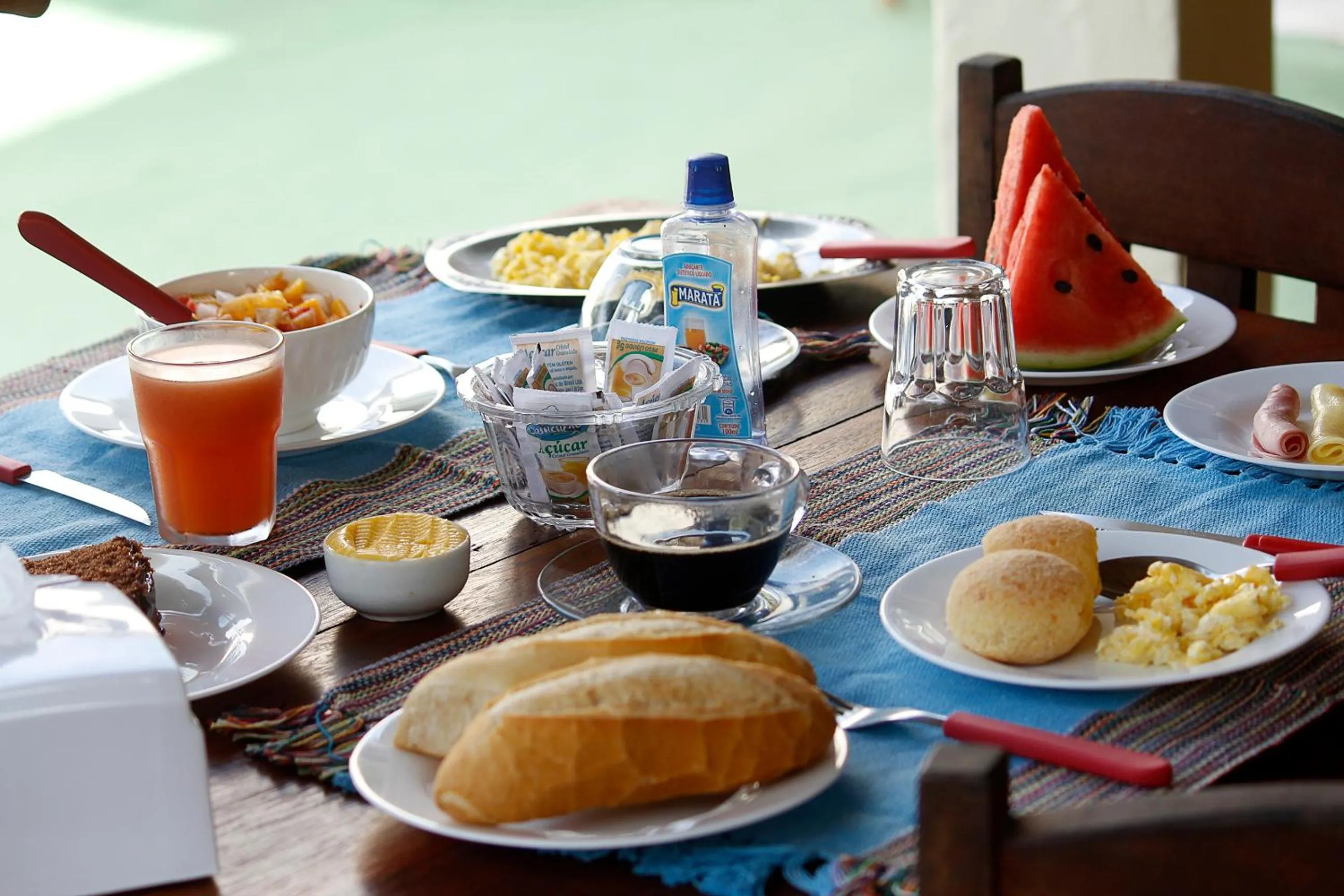 Breakfast in Pousada Semente