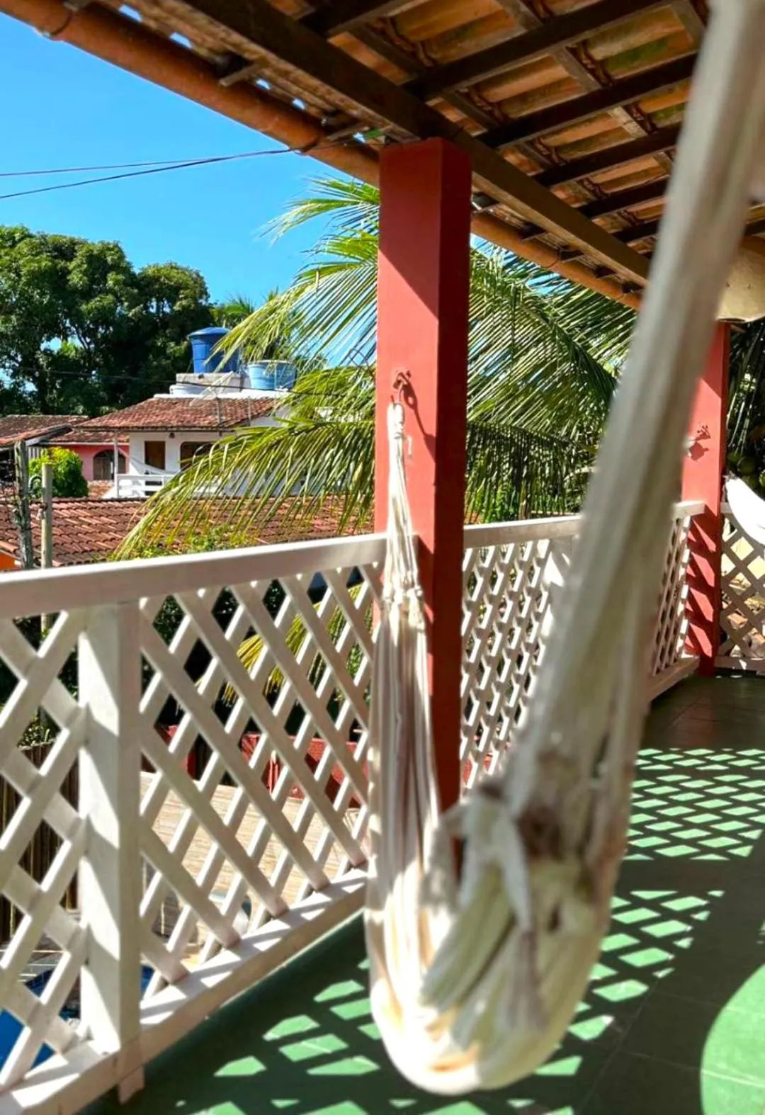 Balcony/Terrace in Pousada Semente