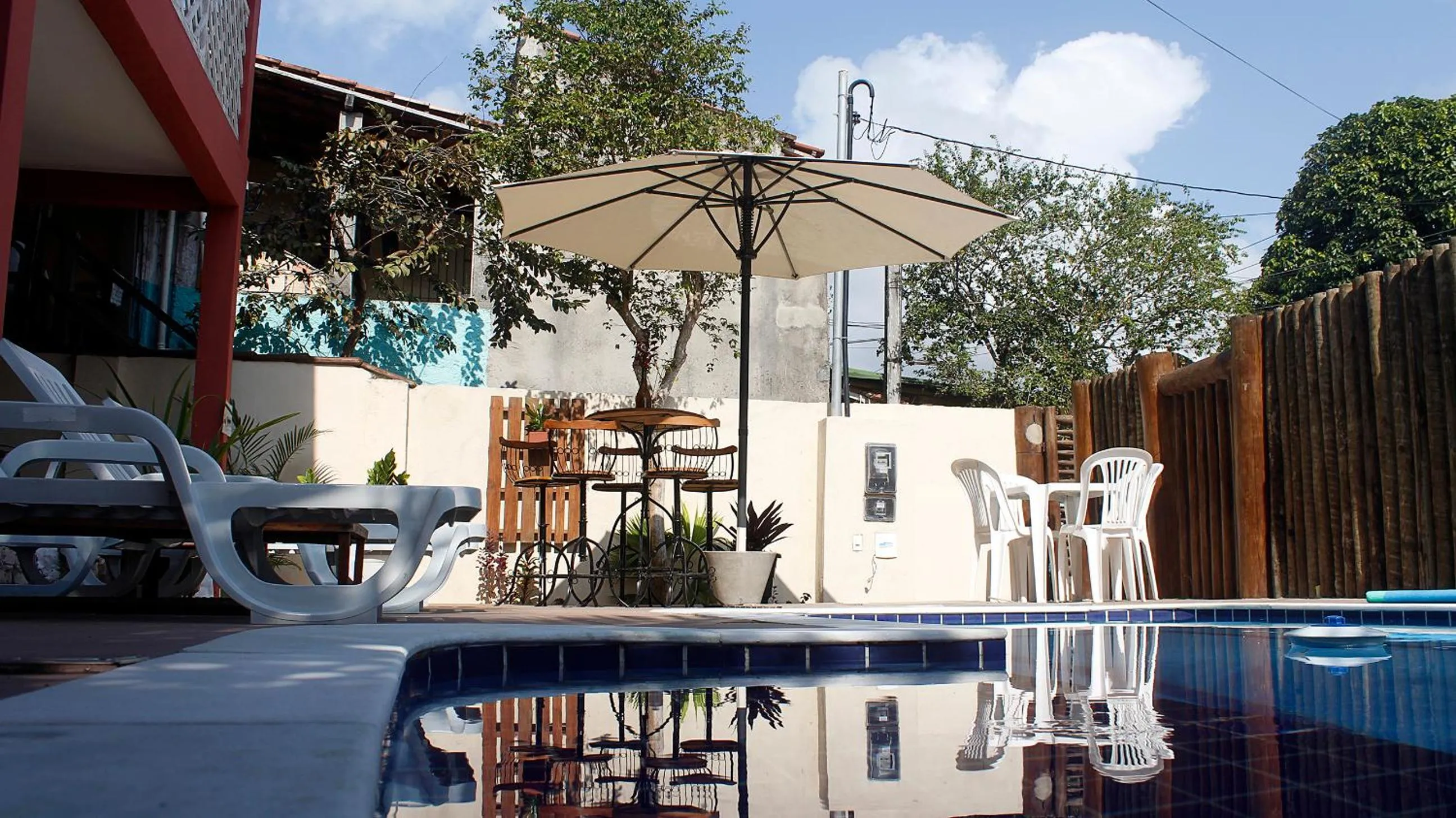 Swimming pool in Pousada Semente