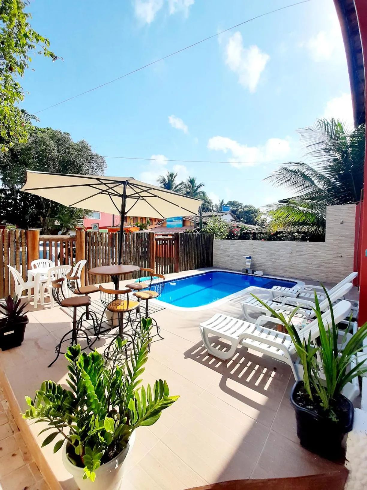 Swimming pool in Pousada Semente