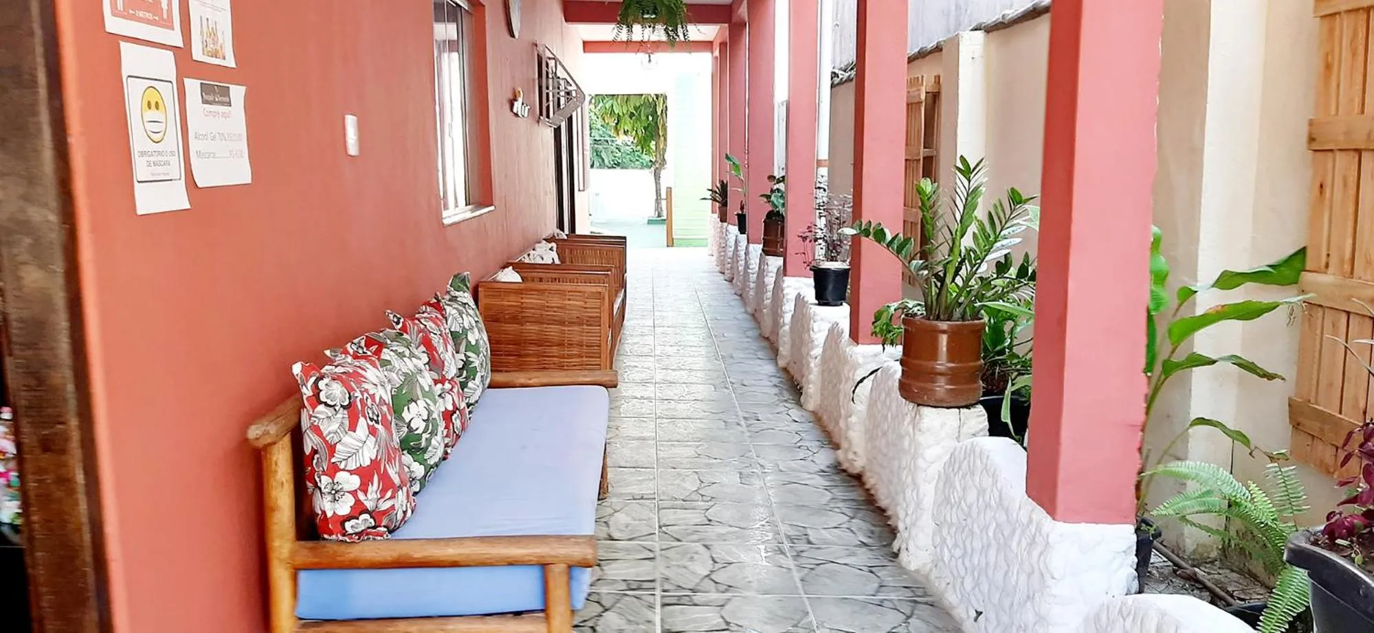 Area and facilities in Pousada Semente