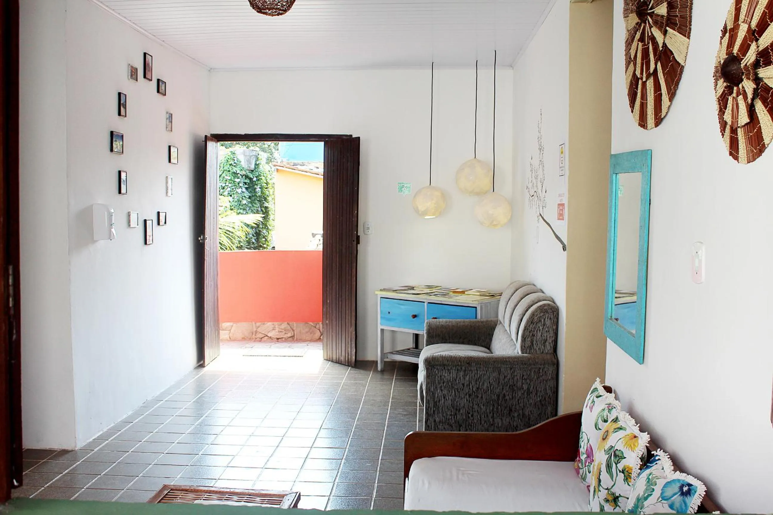 Decorative detail, Bed in Pousada Semente