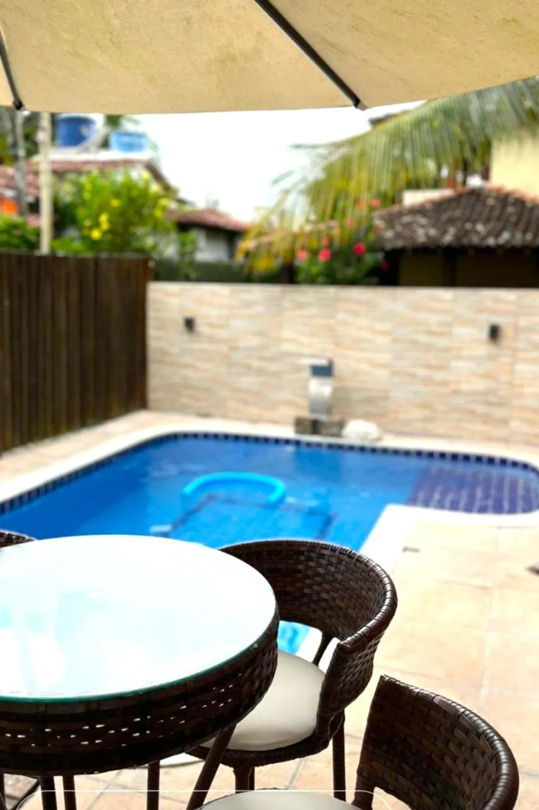 Swimming pool in Pousada Semente