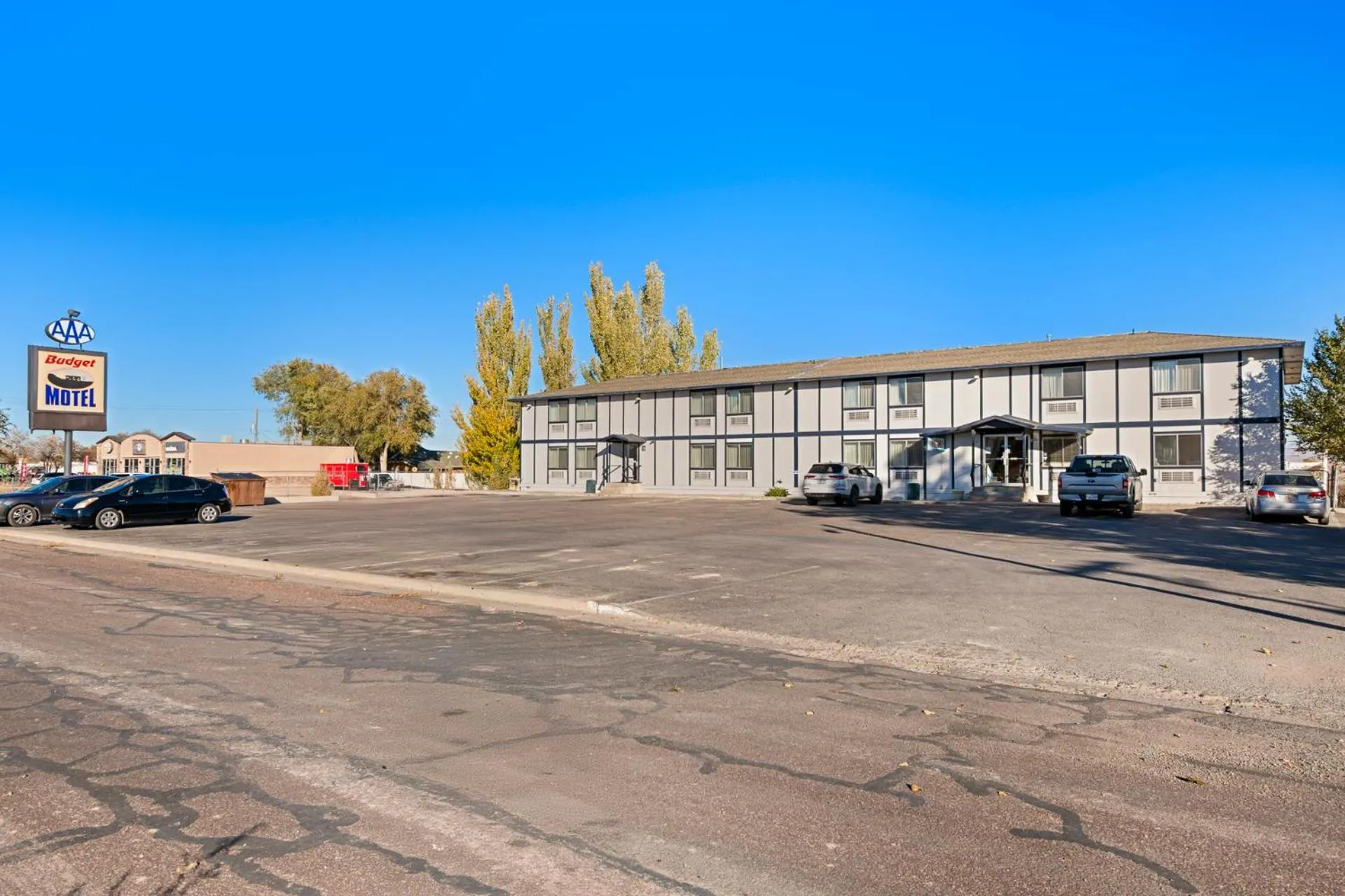 Property building in Budget Motel - Delta, Utah