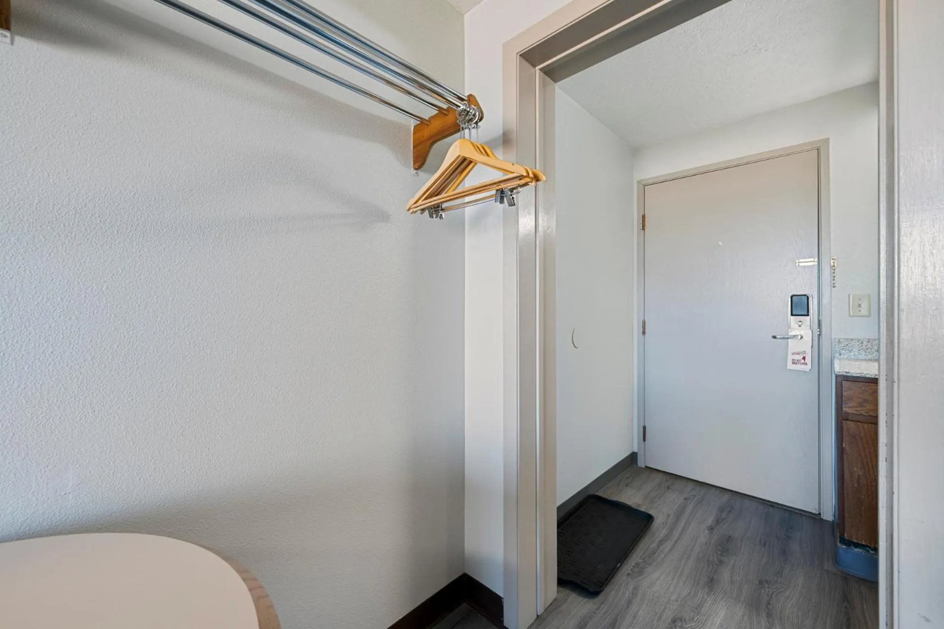 wardrobe in Budget Motel - Delta, Utah