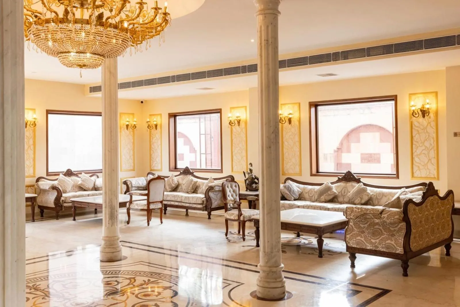 Lobby or reception in THE FORT