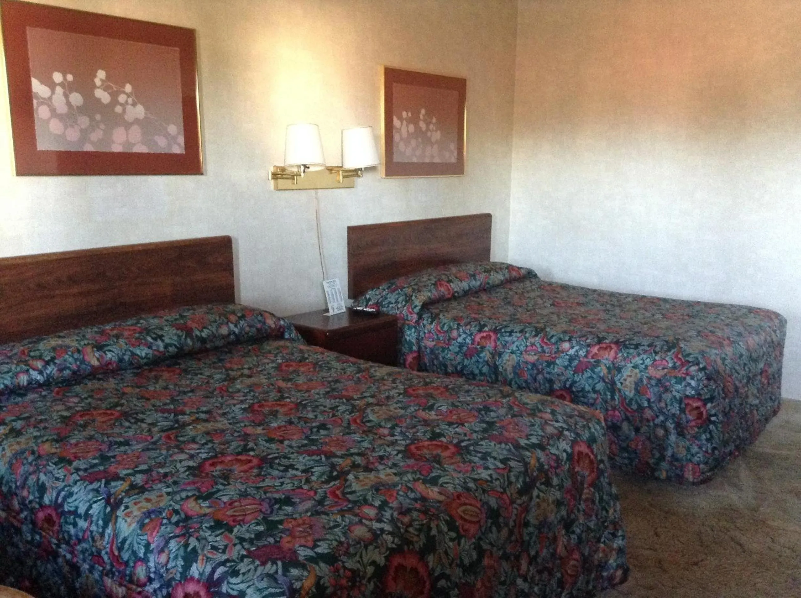 Bed in Downtown Motel