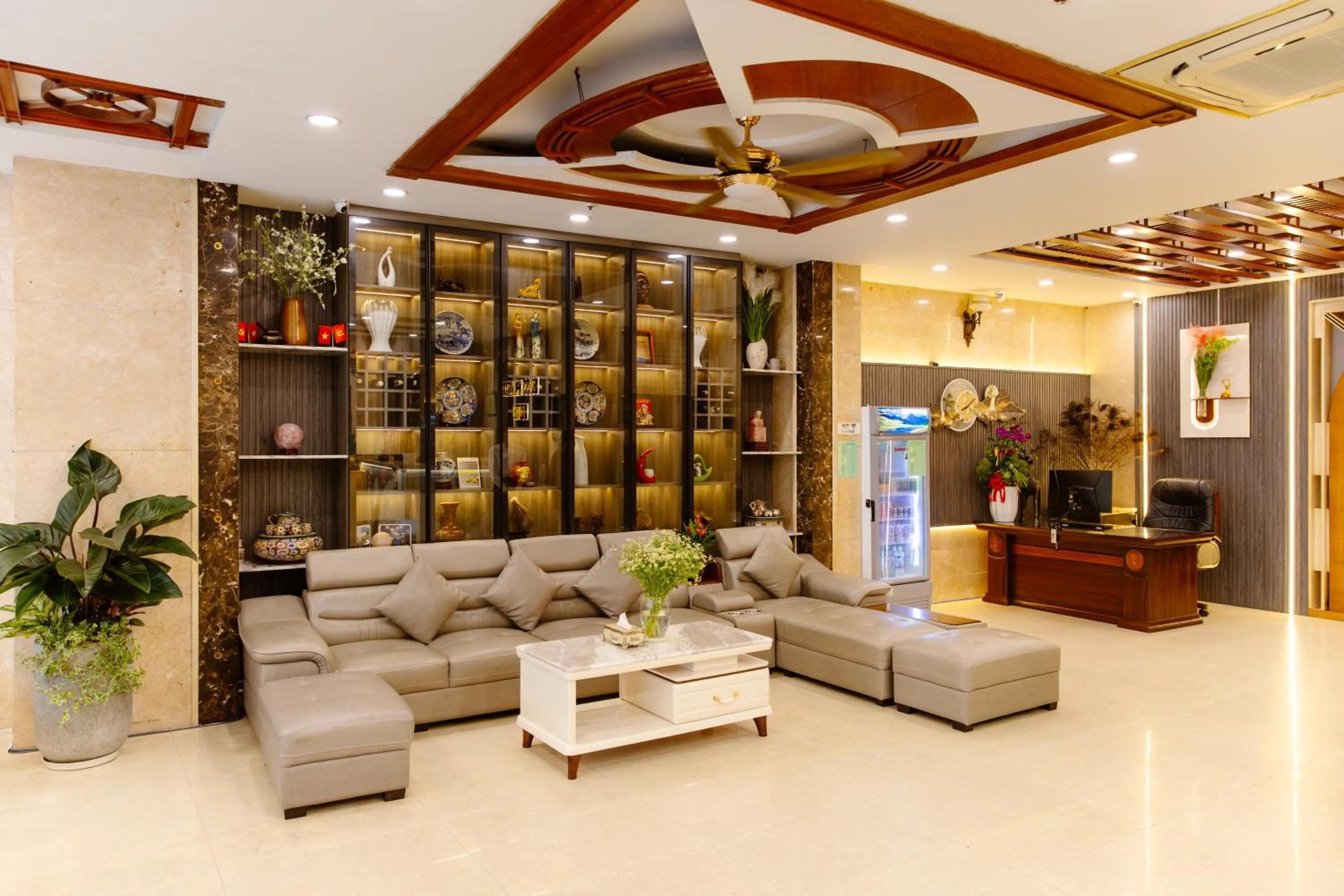 Lobby or reception in Boss Palace Hotel