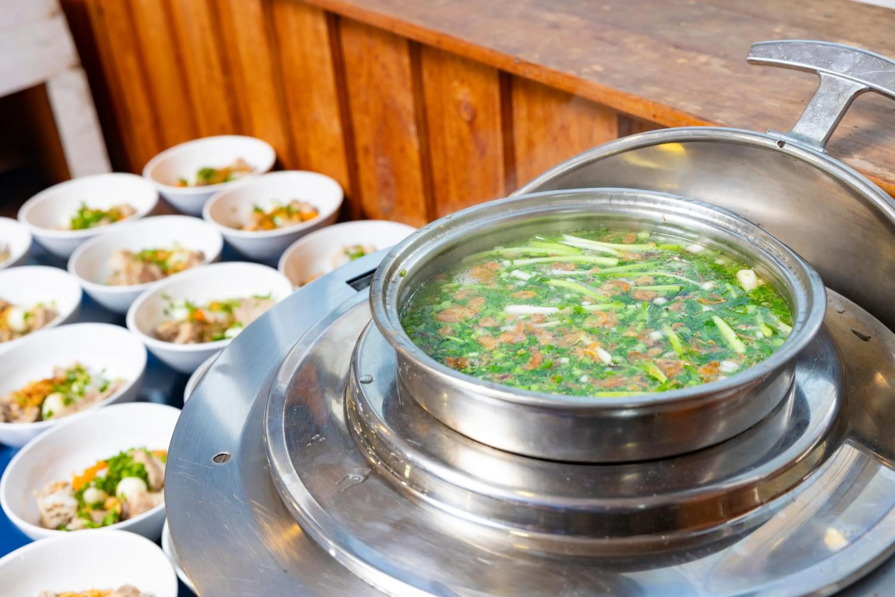 Food in Boss Palace Hotel