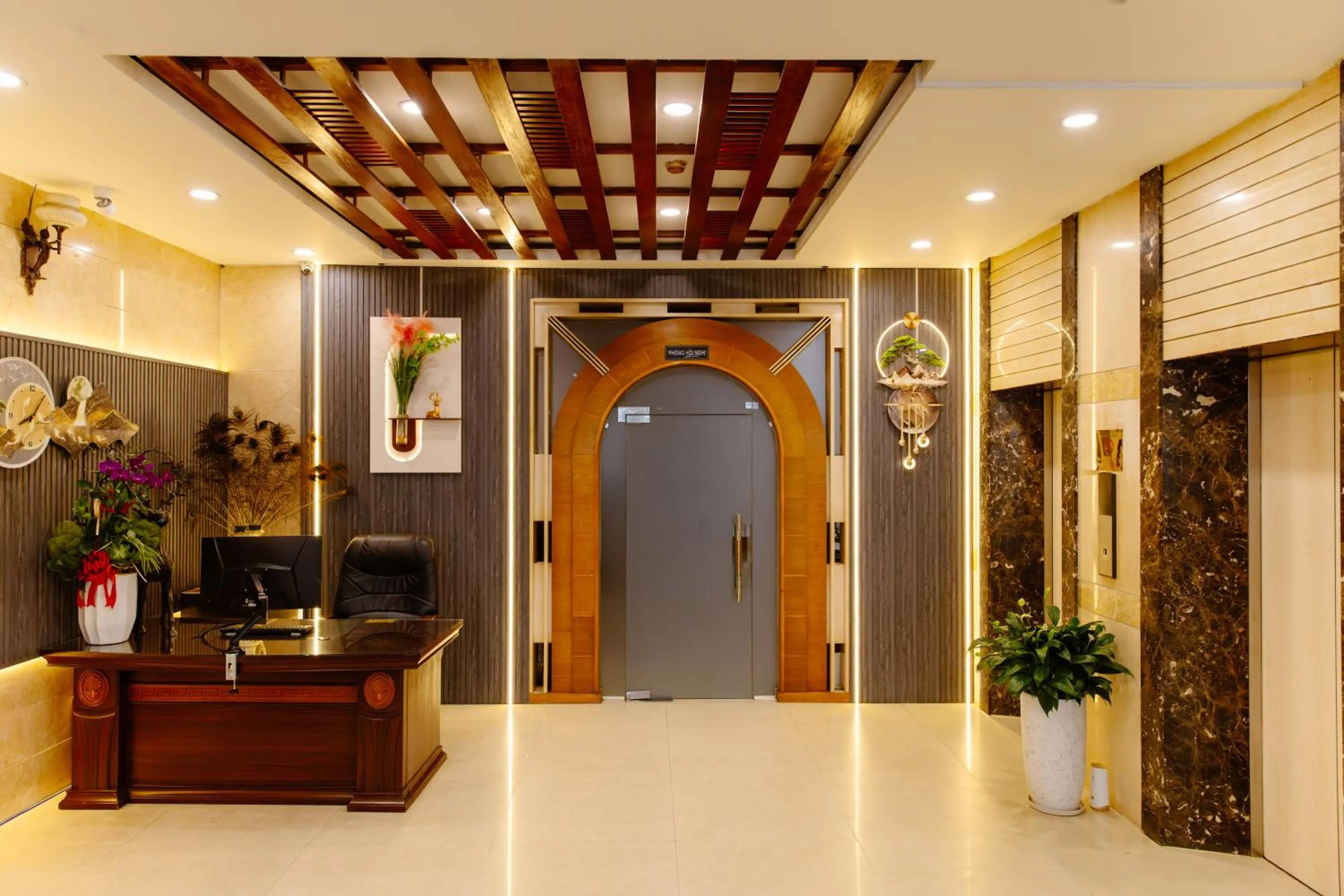 Lobby or reception in Boss Palace Hotel