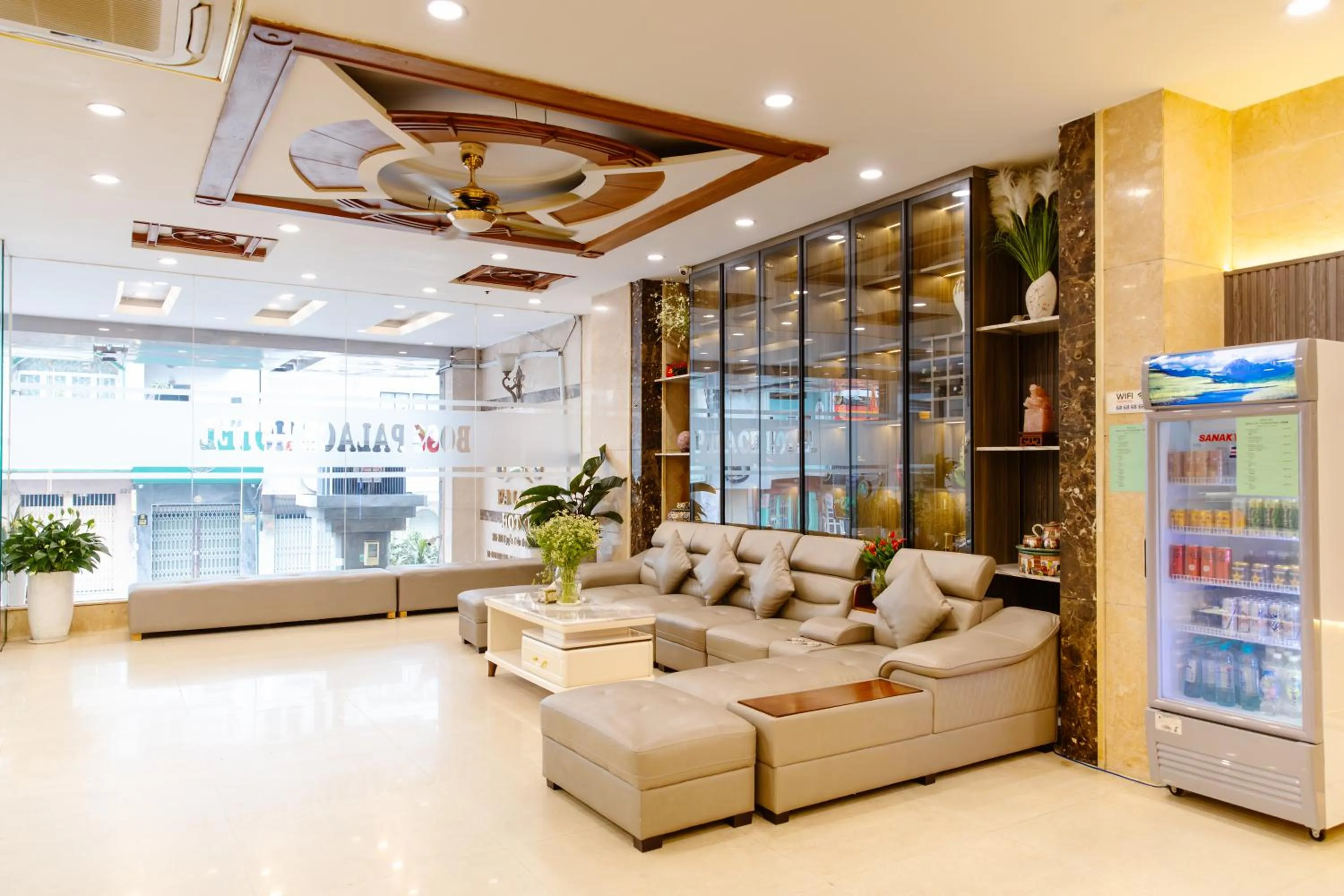 Lobby or reception in Boss Palace Hotel