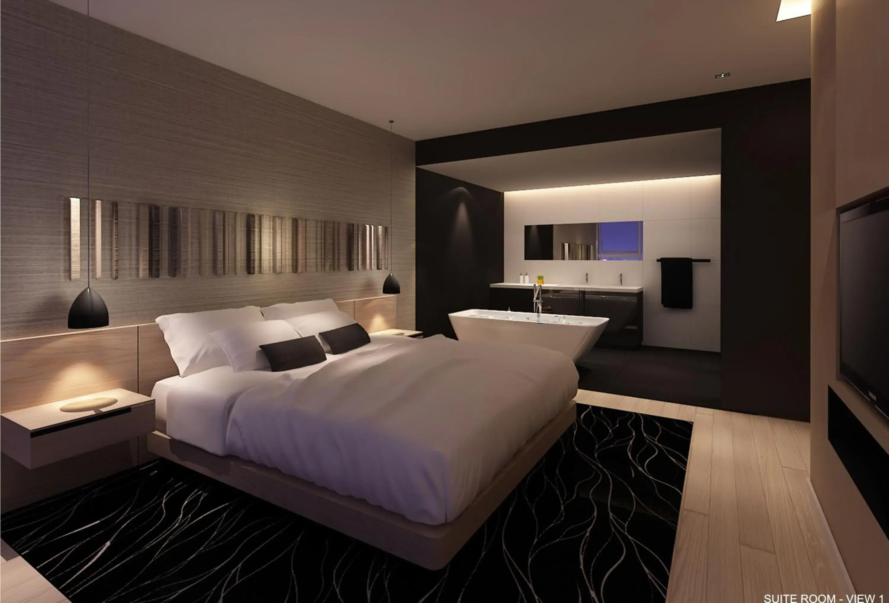 Decorative detail, Bed in Liberty Central Saigon Citypoint Decorative detail, Bed in Liberty Central Saigon Citypoint