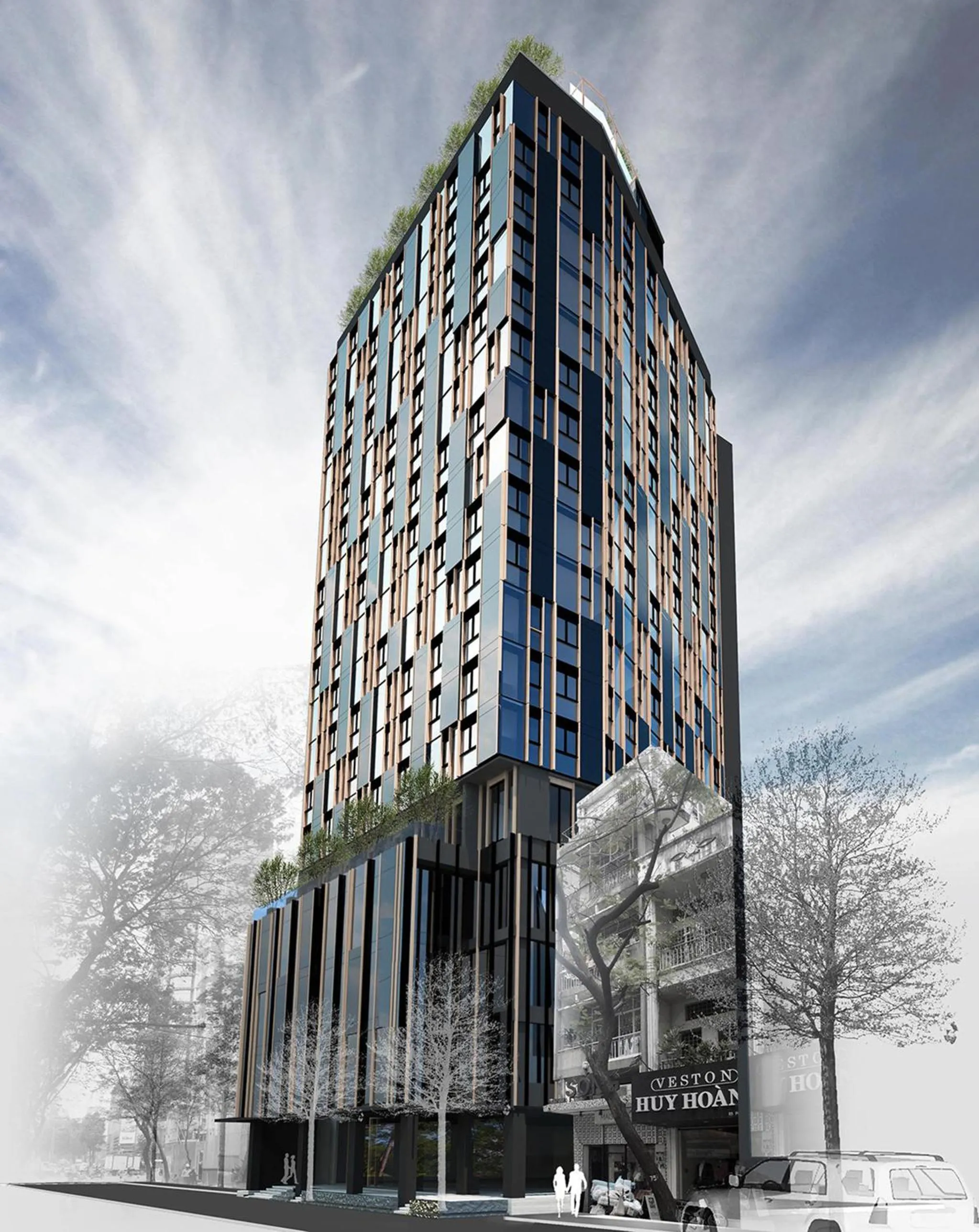 Facade/entrance in Liberty Central Saigon Citypoint