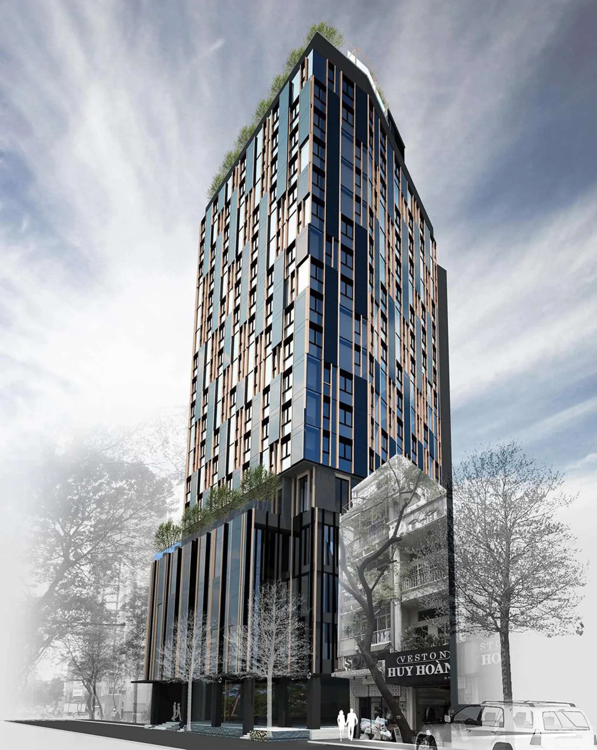 Facade/entrance in Liberty Central Saigon Citypoint Facade/entrance in Liberty Central Saigon Citypoint