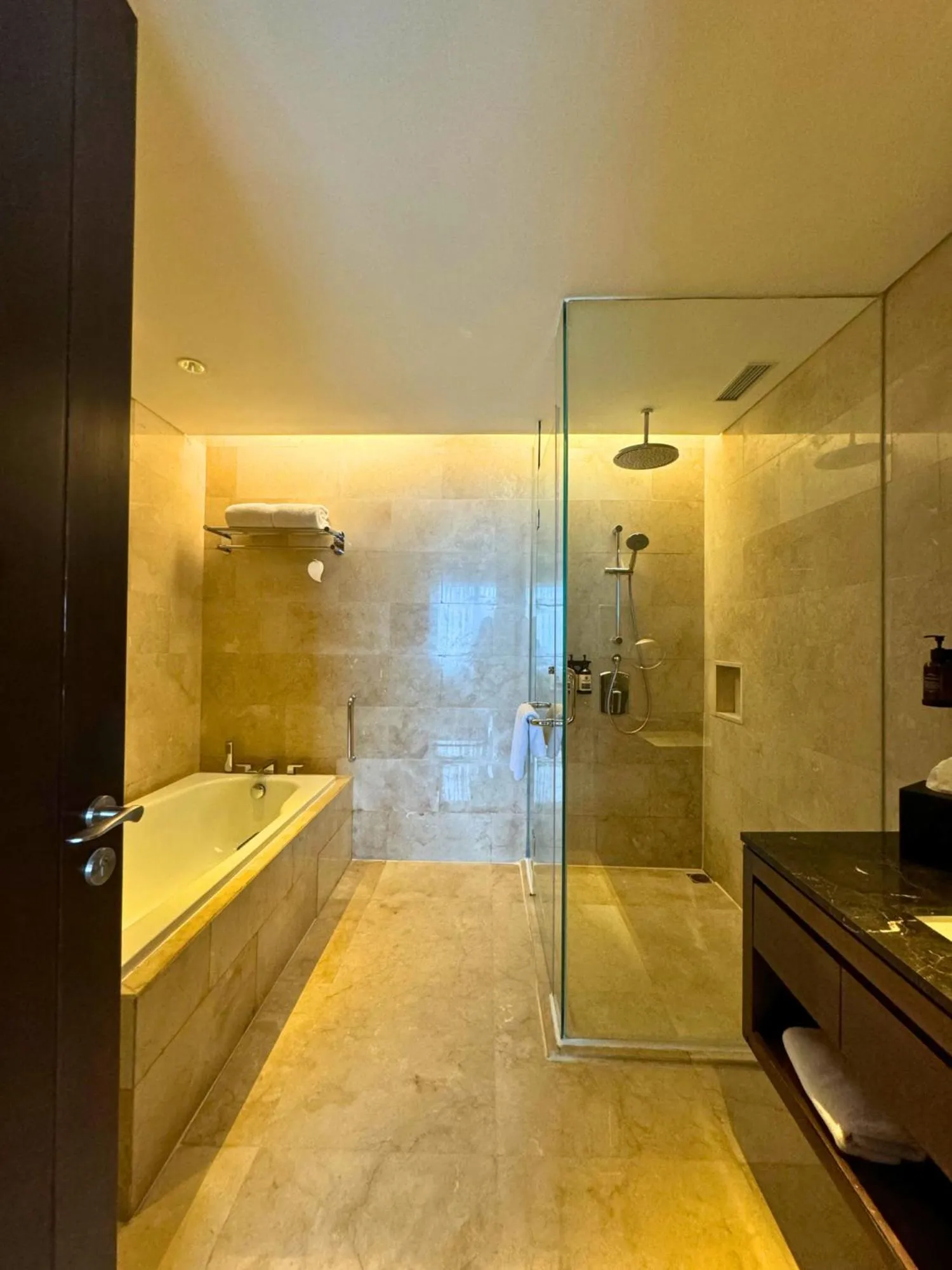 Bathroom in Ascott Kuningan Jakarta