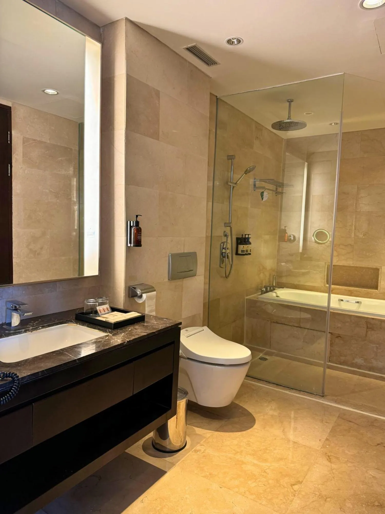 Bathroom in Ascott Kuningan Jakarta