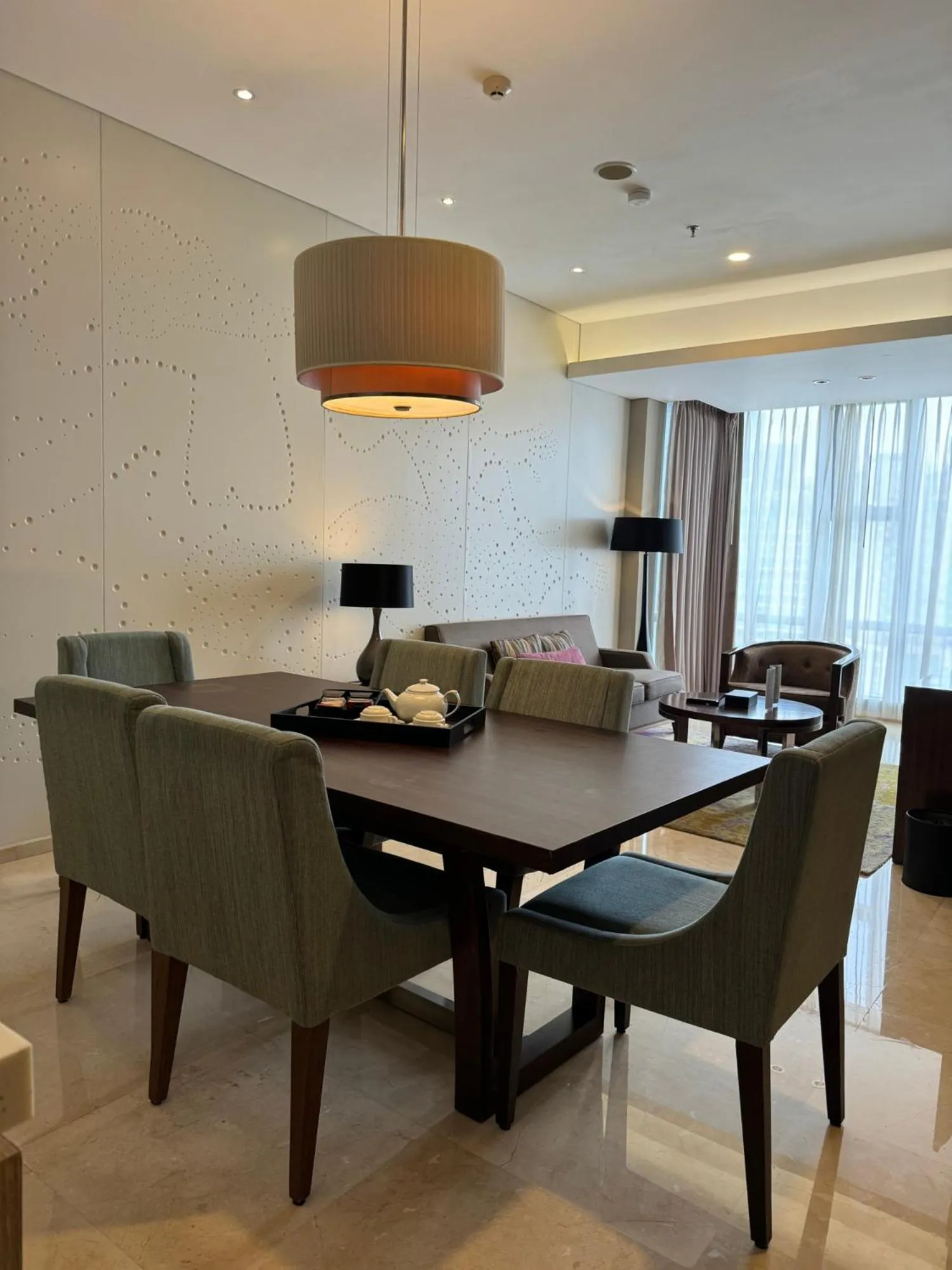 Living room in Ascott Kuningan Jakarta
