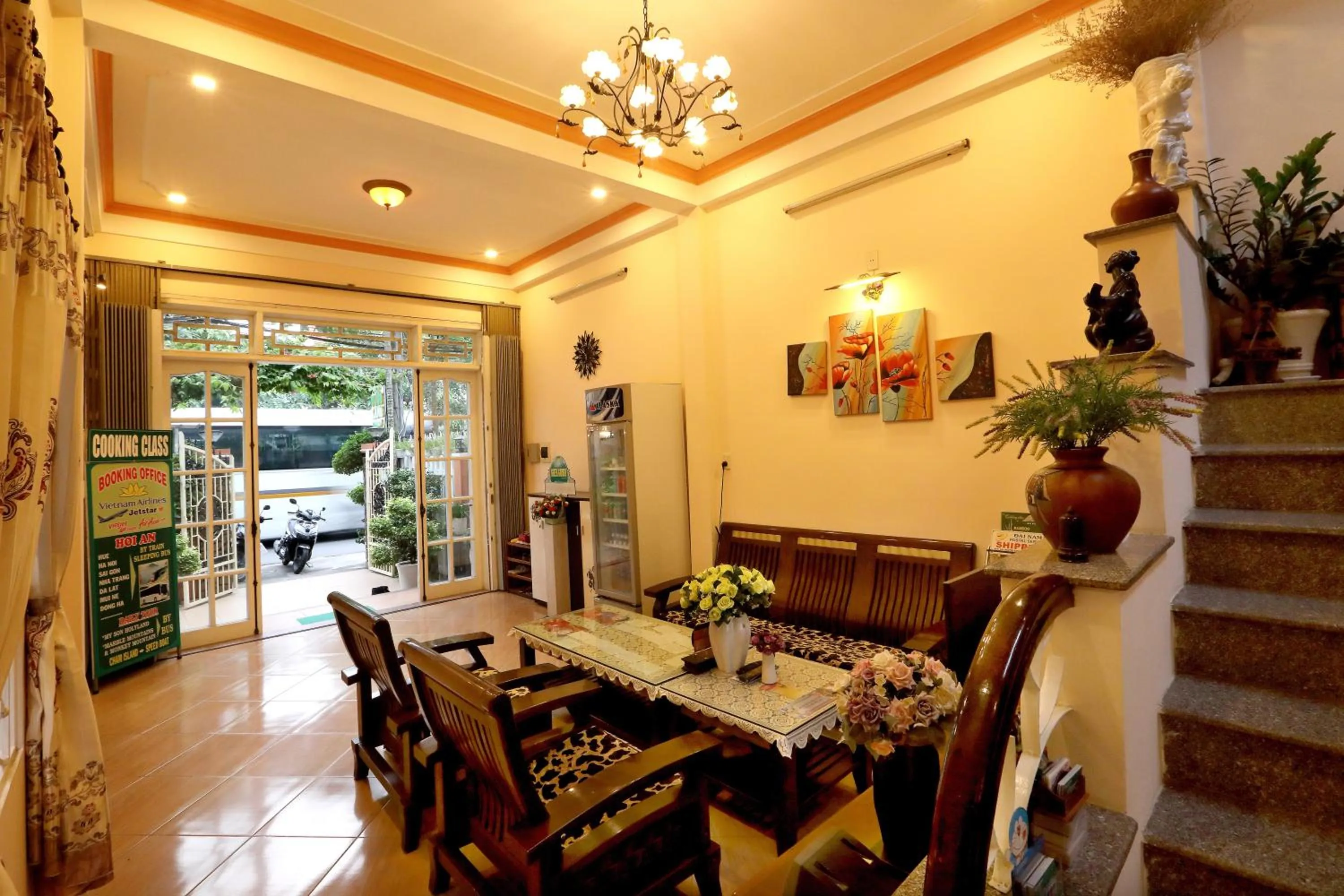 Lobby or reception in Green Garden Homestay