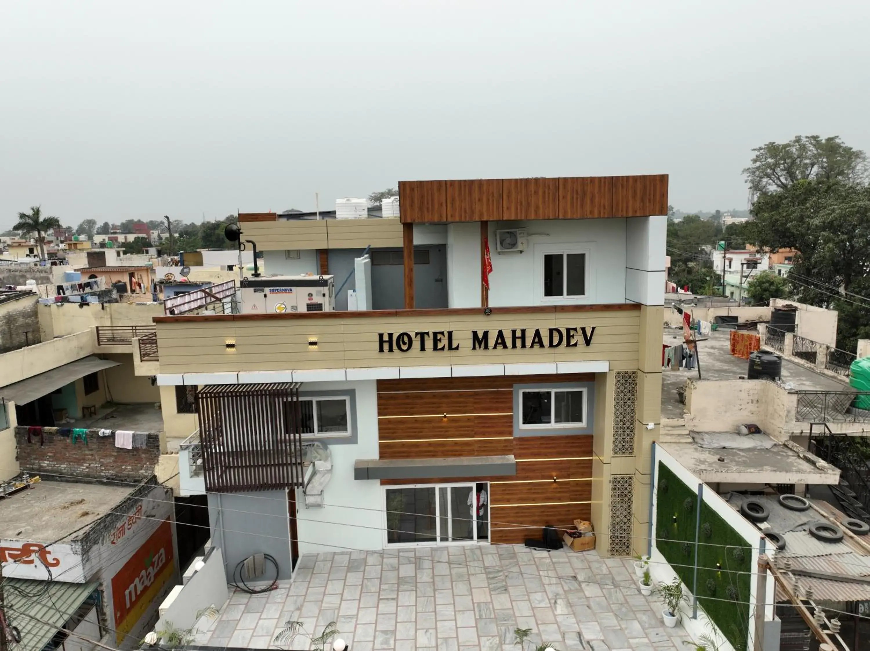 Property building in Hotel Mahadev Rishikesh Property building in Hotel Mahadev Rishikesh