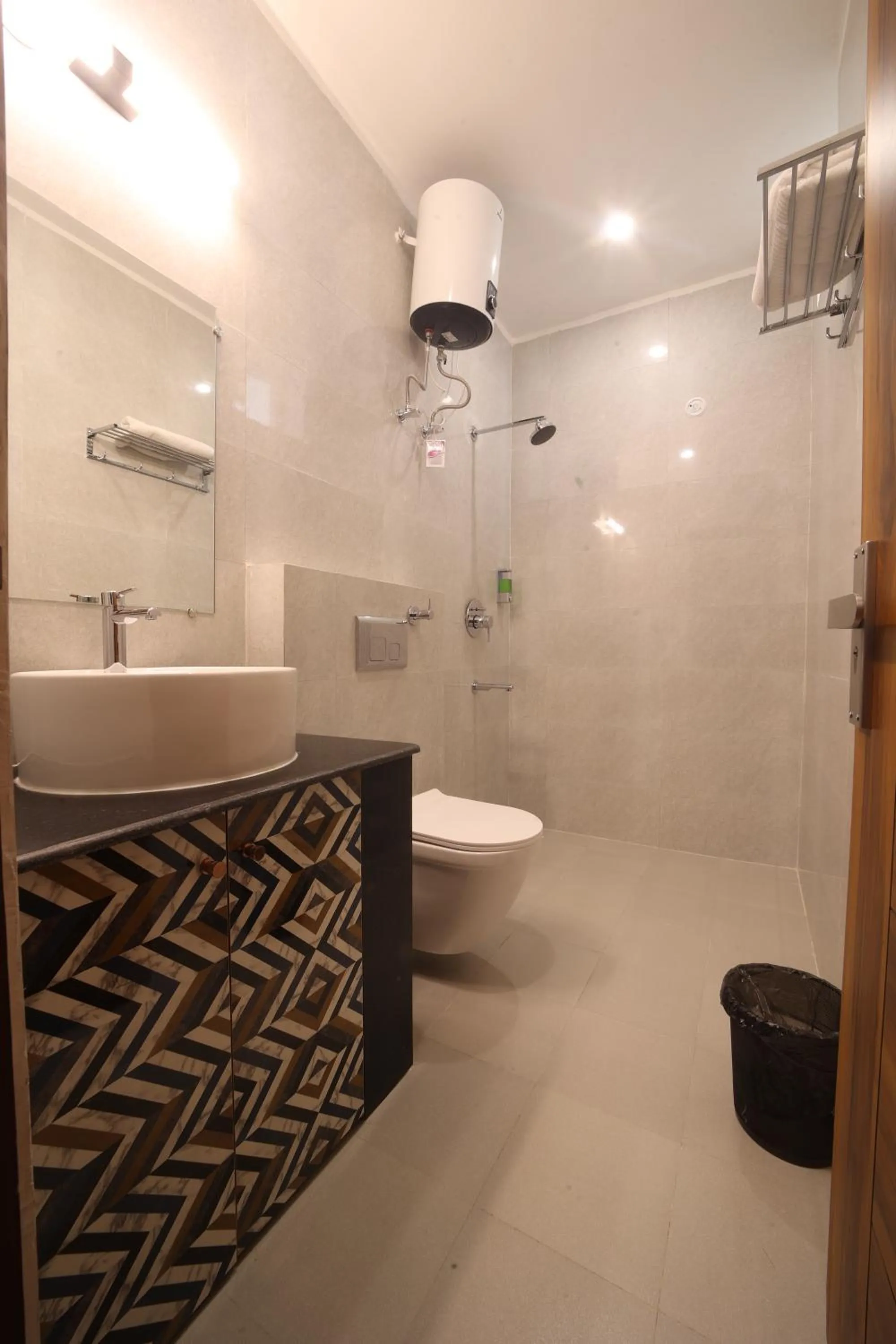 Bathroom in Hotel Mahadev Rishikesh