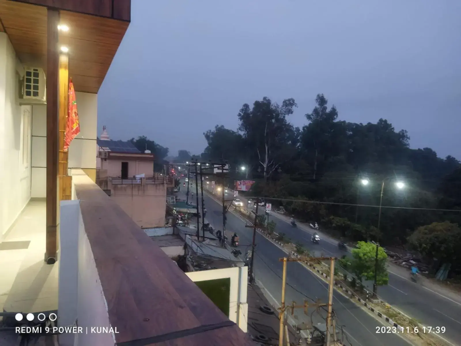 City view in Hotel Mahadev Rishikesh City view in Hotel Mahadev Rishikesh
