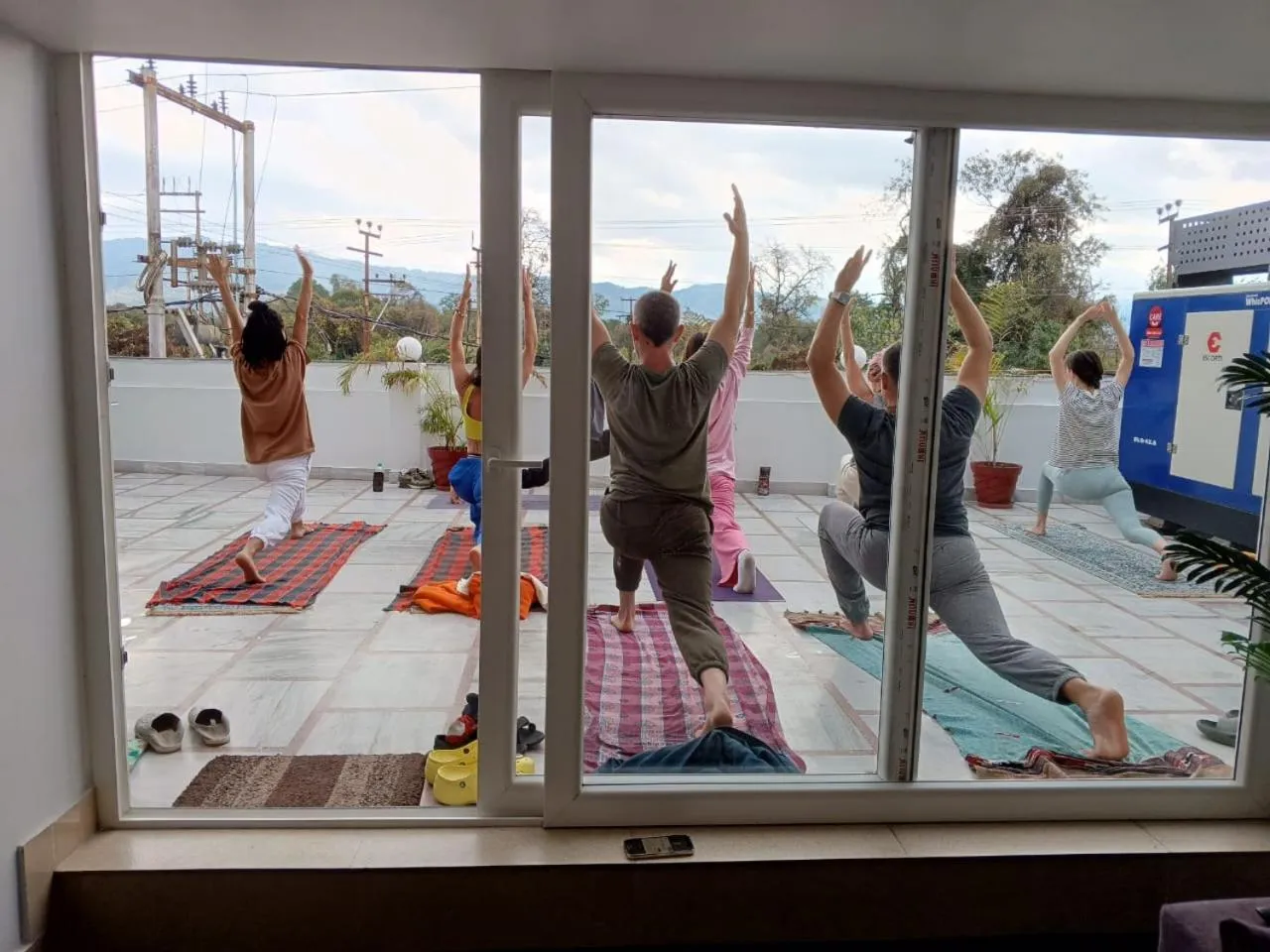 Property building in Hotel Mahadev Rishikesh