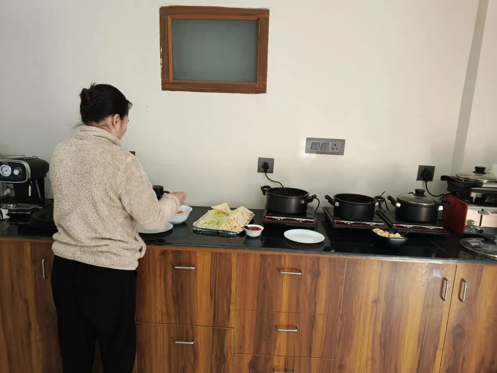 Breakfast in Hotel Mahadev Rishikesh