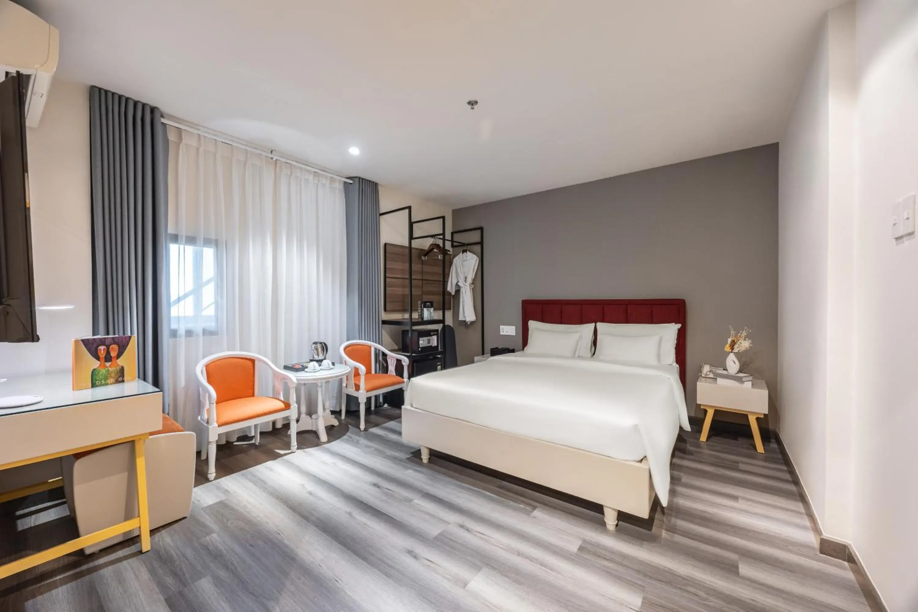 Bedroom, Bed in A25 Hotel - 55 Lê Anh Xuân Bedroom, Bed in A25 Hotel - 55 Lê Anh Xuân