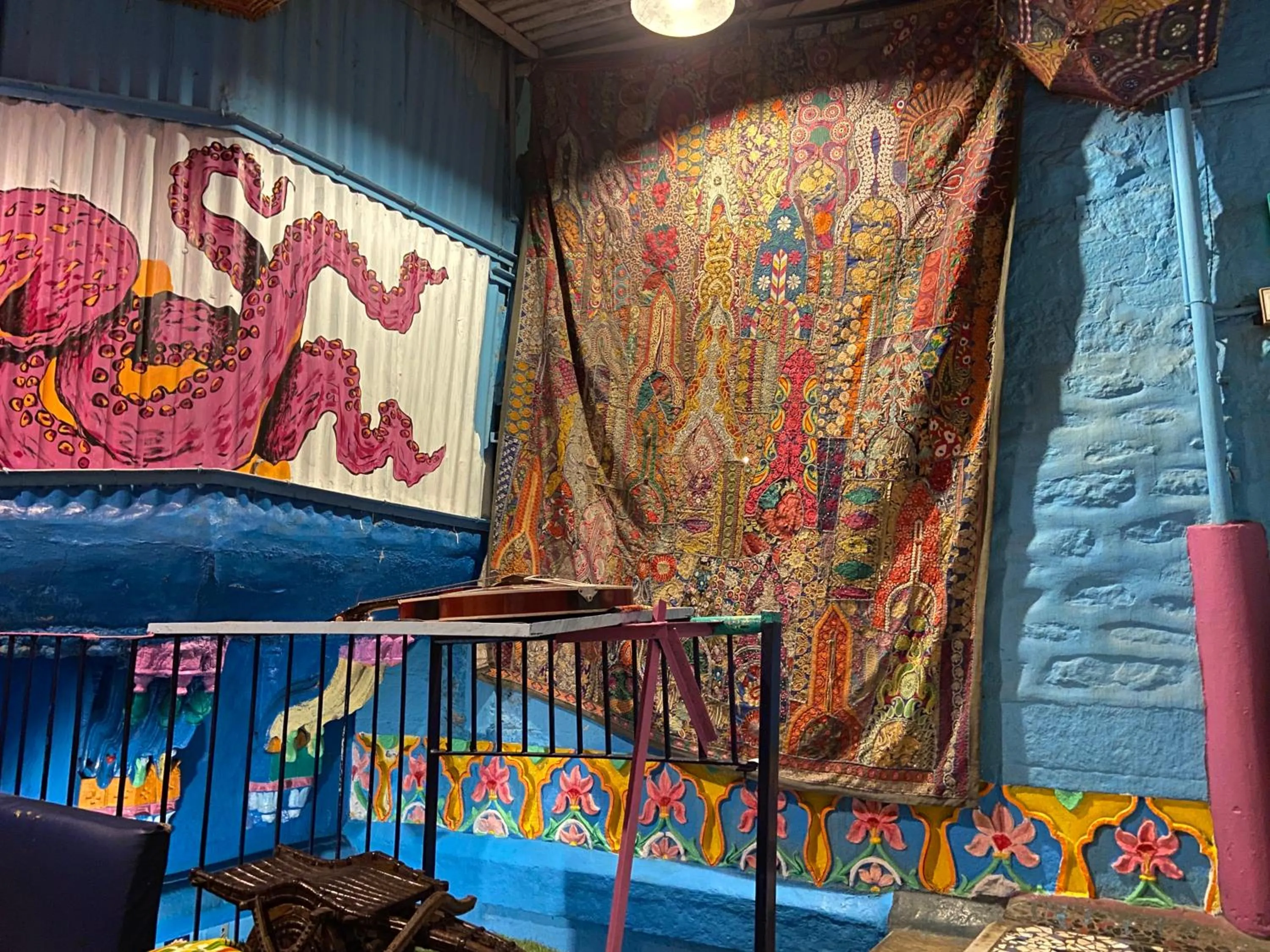 Living room in Bob hostel