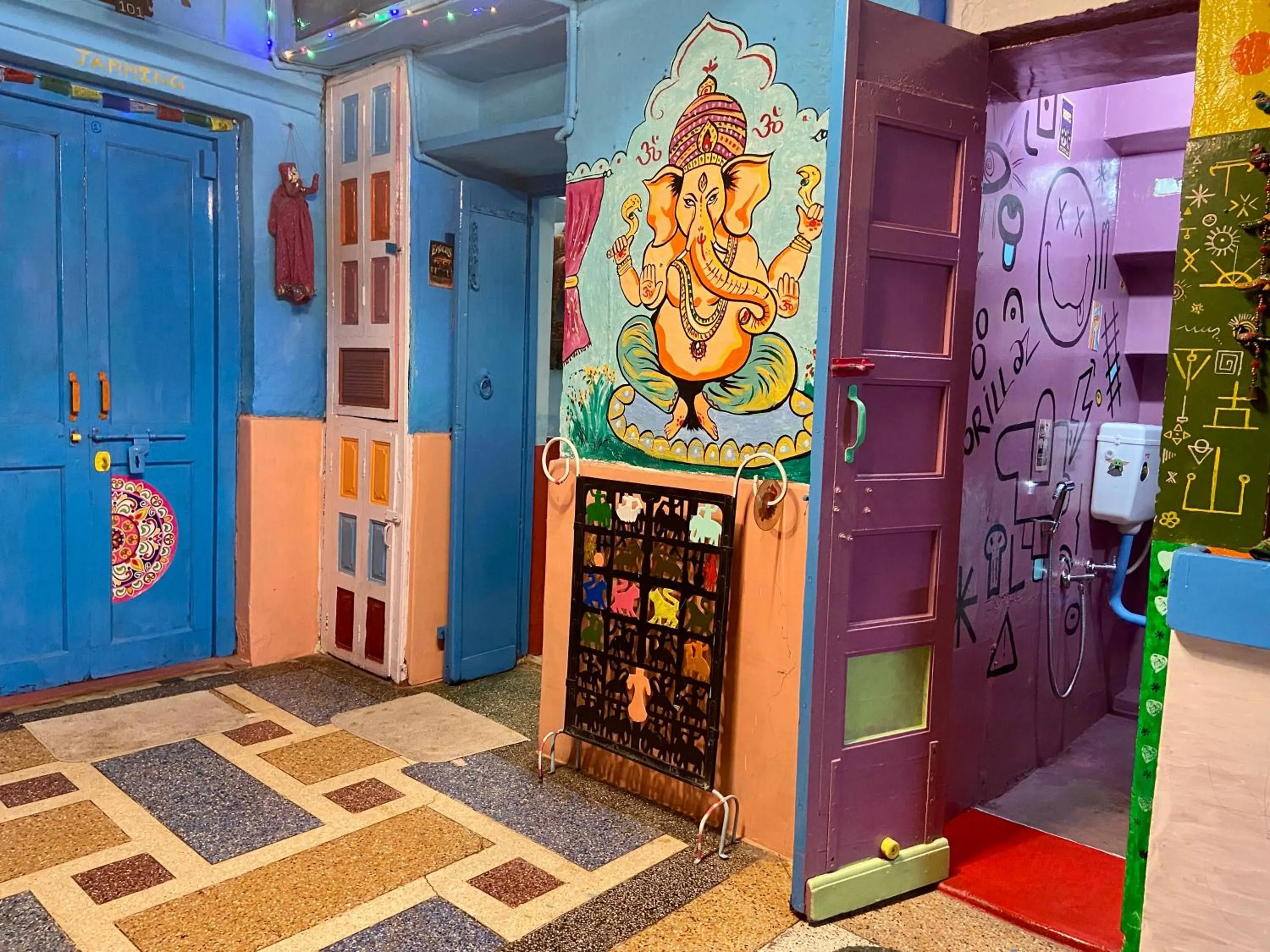 Property building in Bob hostel