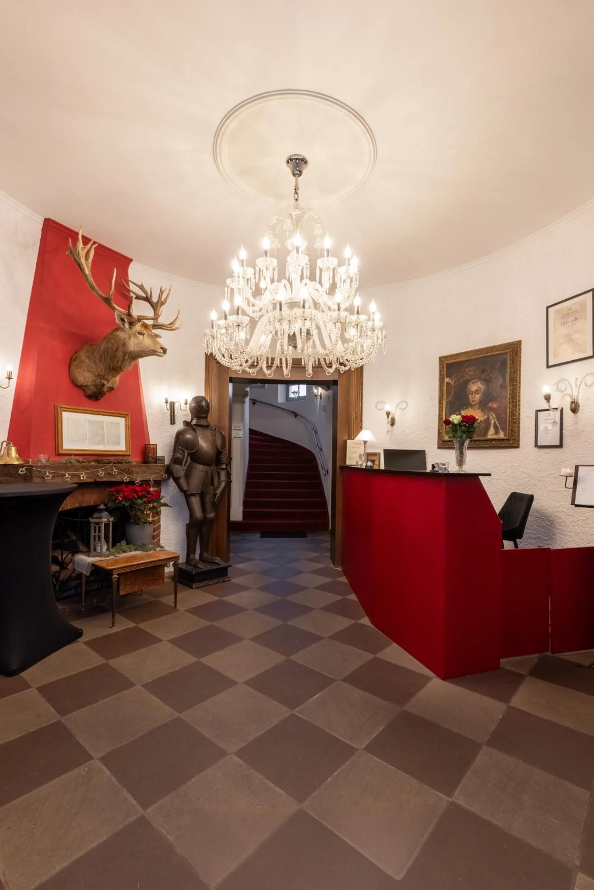 Facade/entrance in Eventlocation & Hotel Schloss Neuburg