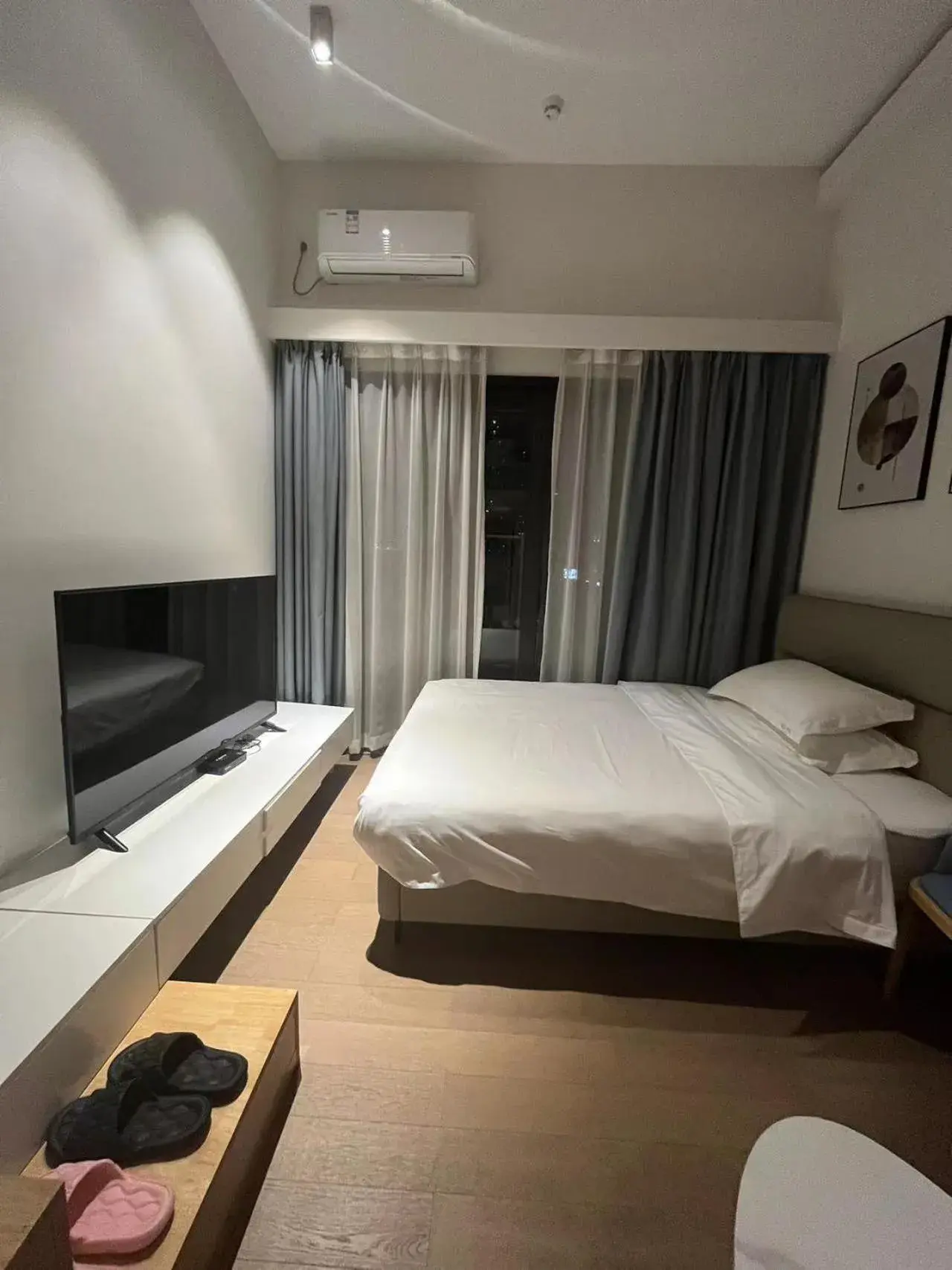 Twin Room with Balcony in Guangzhou YuXiang Apartment - Guangzhou Pazhou International Convention and Exhibition Center Twin Room with Balcony in Guangzhou YuXiang Apartment - Guangzhou Pazhou International Convention and Exhibition Center