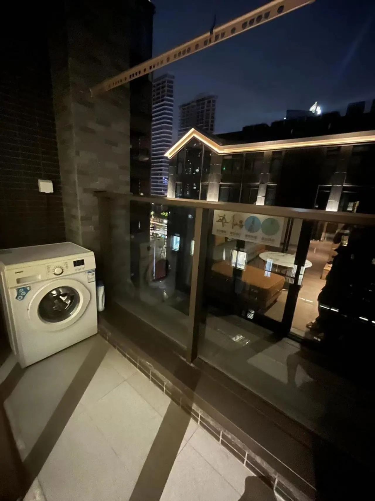 Balcony/Terrace in Guangzhou YuXiang Apartment - Guangzhou Pazhou International Convention and Exhibition Center