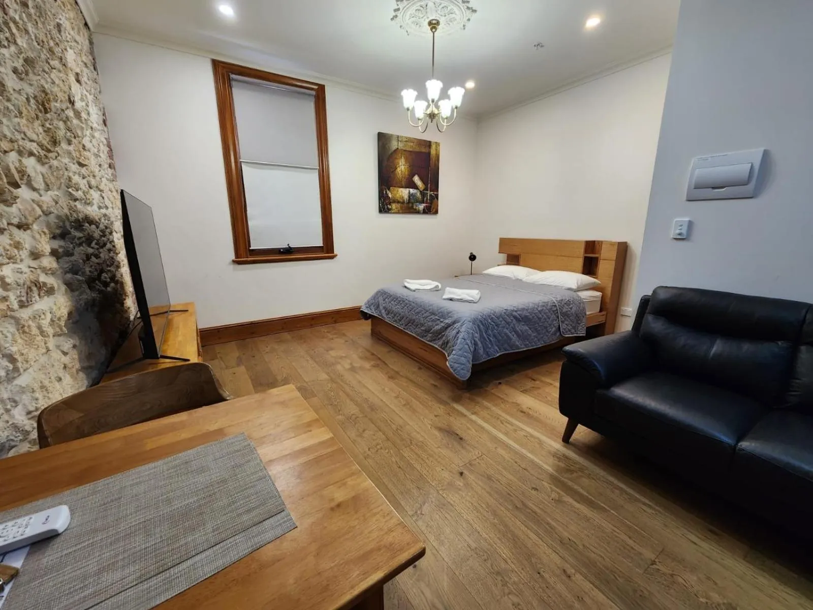 Photo of the whole room, Bed in RIALTO SUITES Fremantle